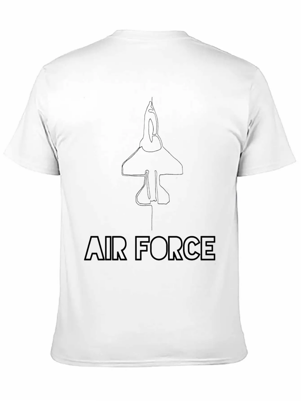 Air Force/usaf/military Family/homeconing/deplomen Breathable Soft Cotton T-Shirt – Timeless Casual Look