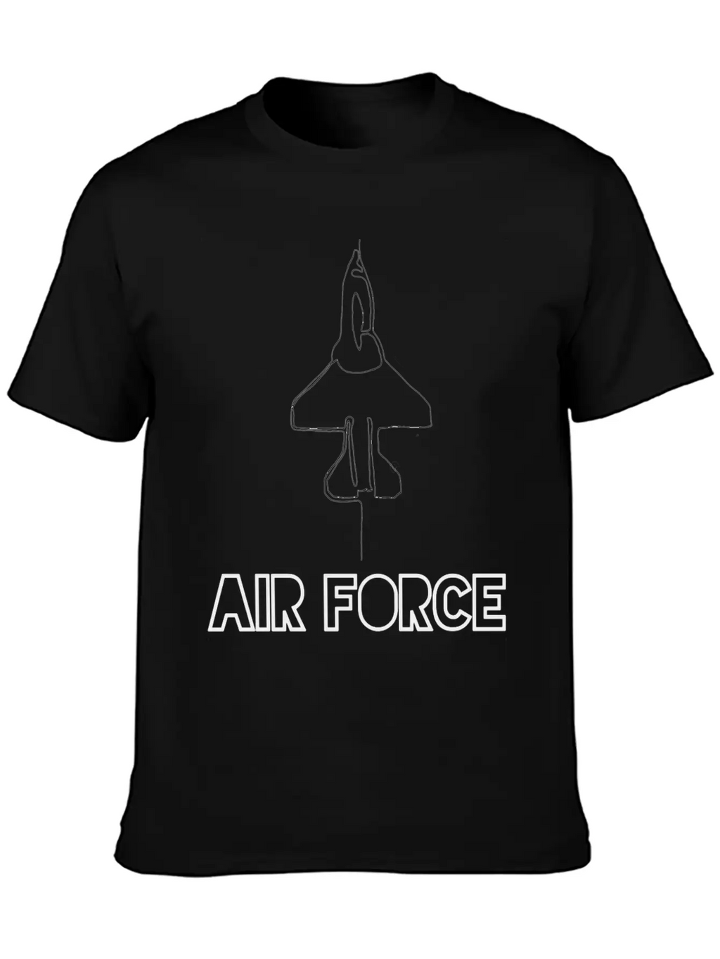 Air Force/usaf/military Family/homeconing/deplomen Breathable Soft Cotton T-Shirt – Timeless Casual Look
