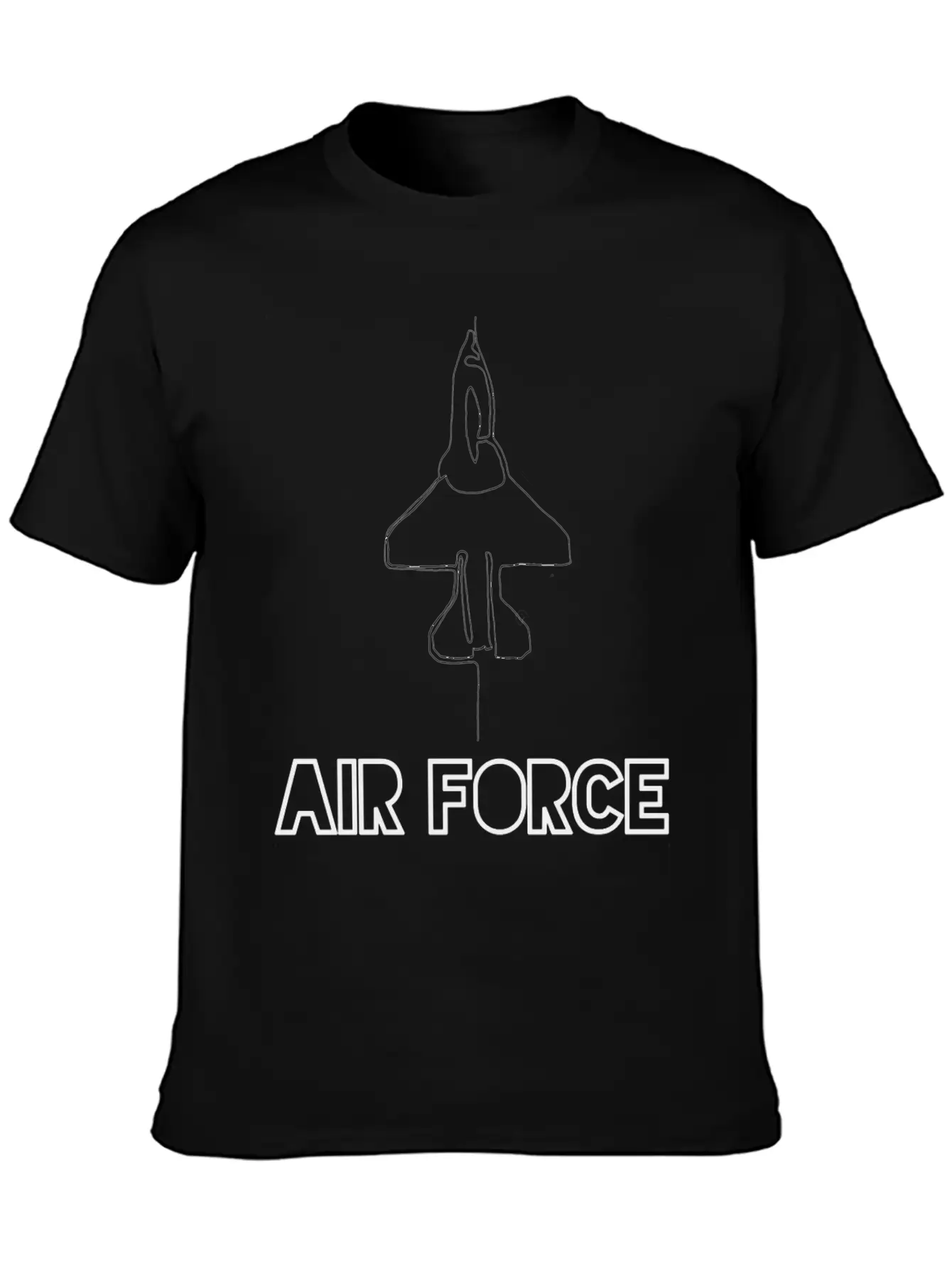 Air Force/usaf/military Family/homeconing/deplomen Breathable Soft Cotton T-Shirt – Timeless Casual Look