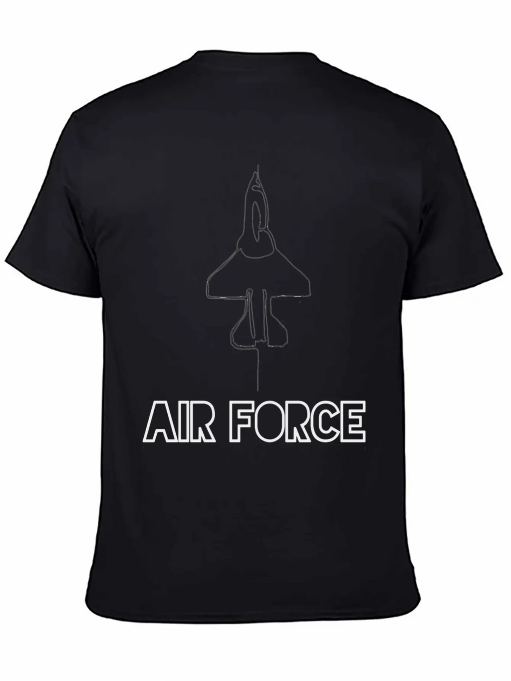 Air Force/usaf/military Family/homeconing/deplomen Breathable Soft Cotton T-Shirt – Timeless Casual Look