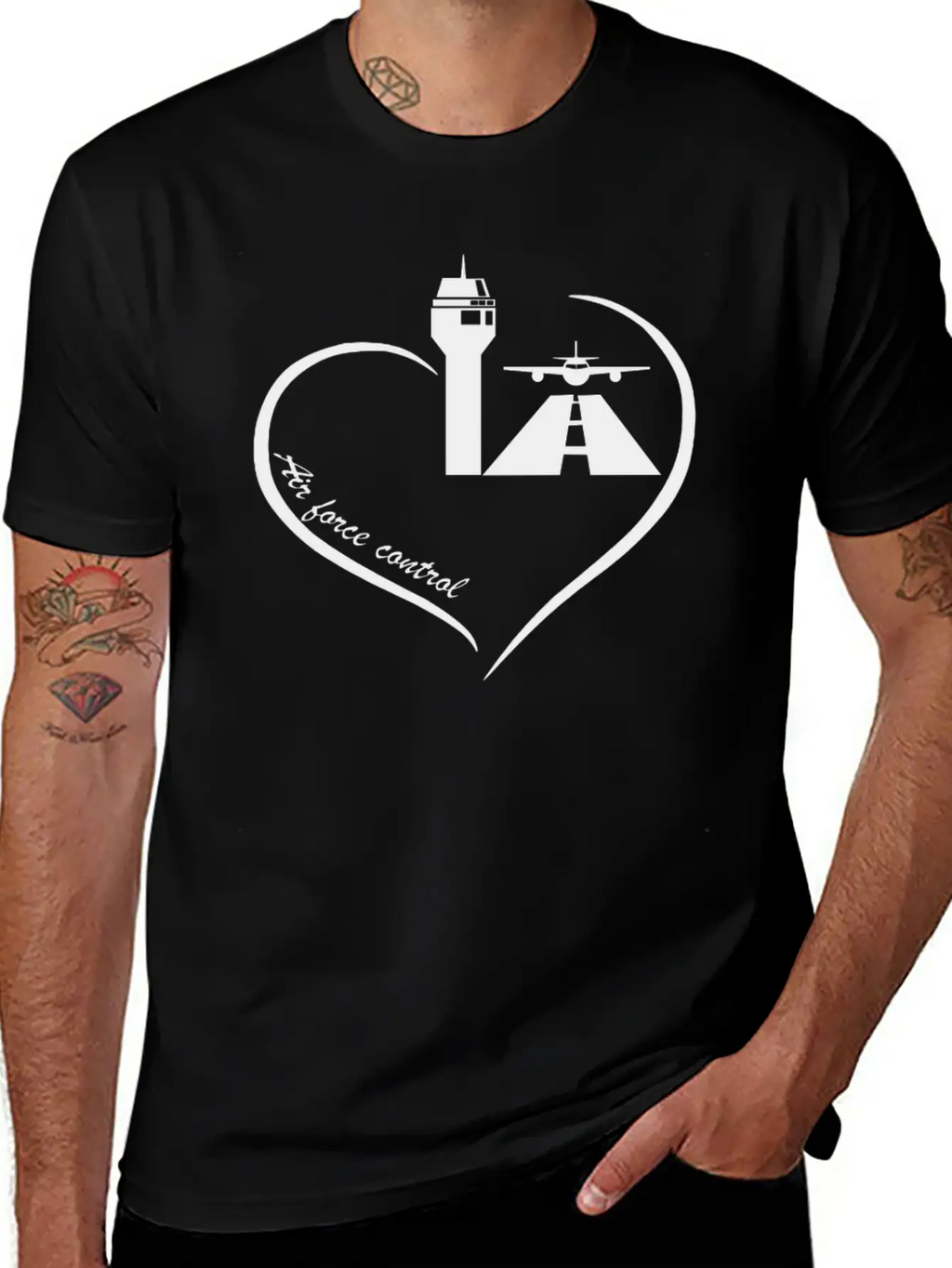 Air Traffic Control Love Shirt Classic Cotton Tee – Unisex Comfort For Any Season