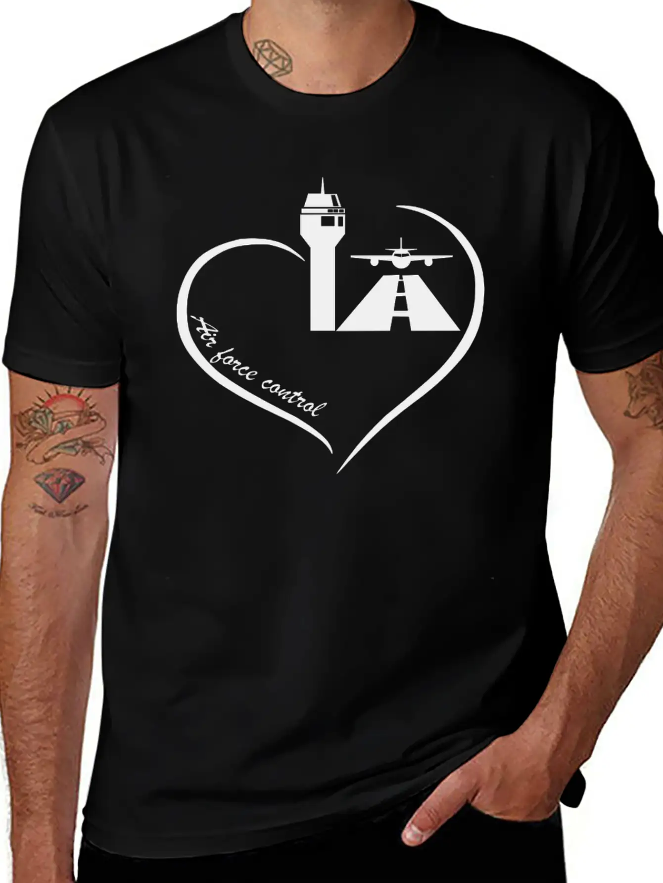Air Traffic Control Love Shirt Classic Cotton Tee – Unisex Comfort For Any Season