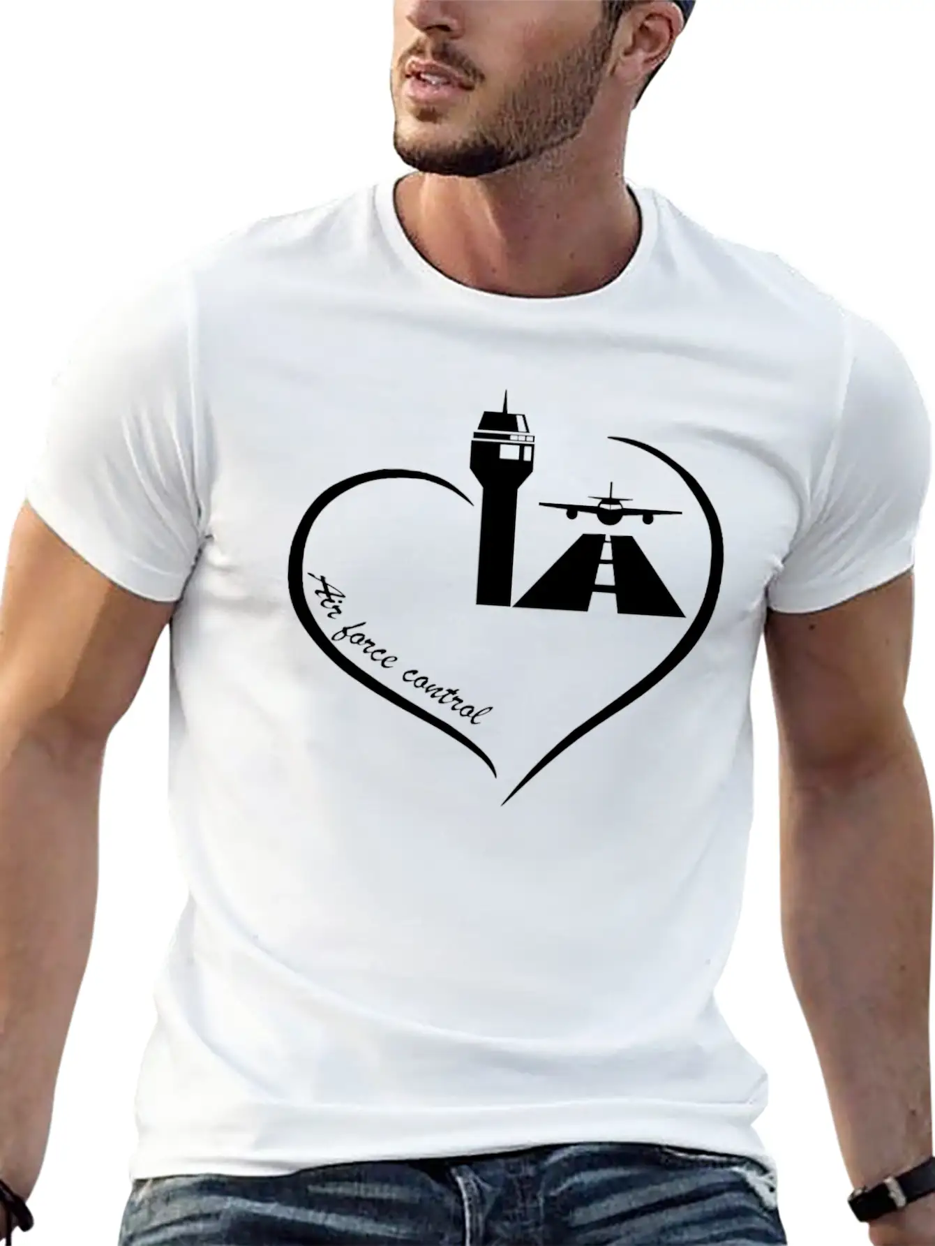 Air Traffic Control Love Shirt Classic Cotton Tee – Unisex Comfort For Any Season