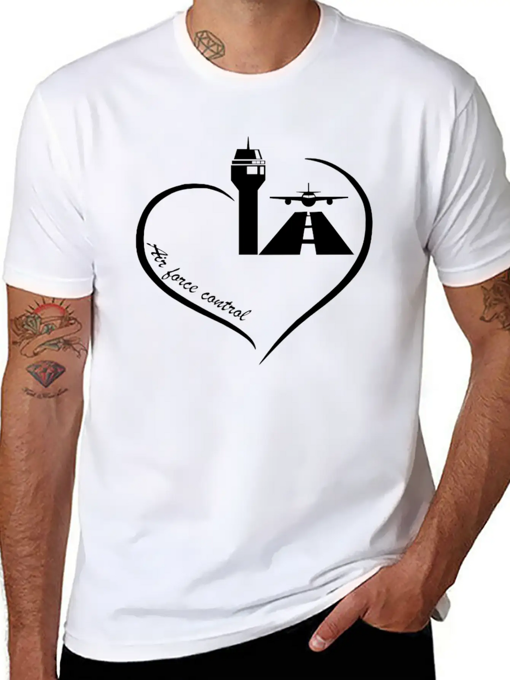 Air Traffic Control Love Shirt Classic Cotton Tee – Unisex Comfort For Any Season
