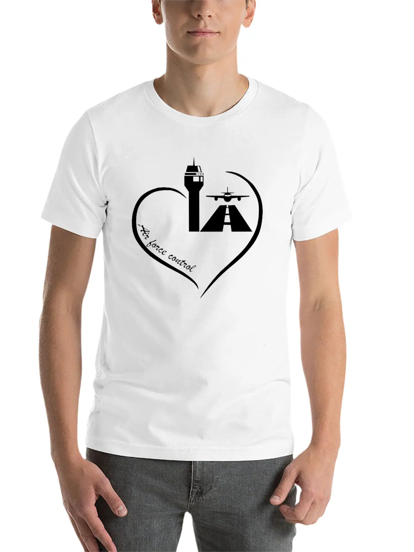 Air Traffic Control Love Shirt Classic Cotton Tee – Unisex Comfort For Any Season