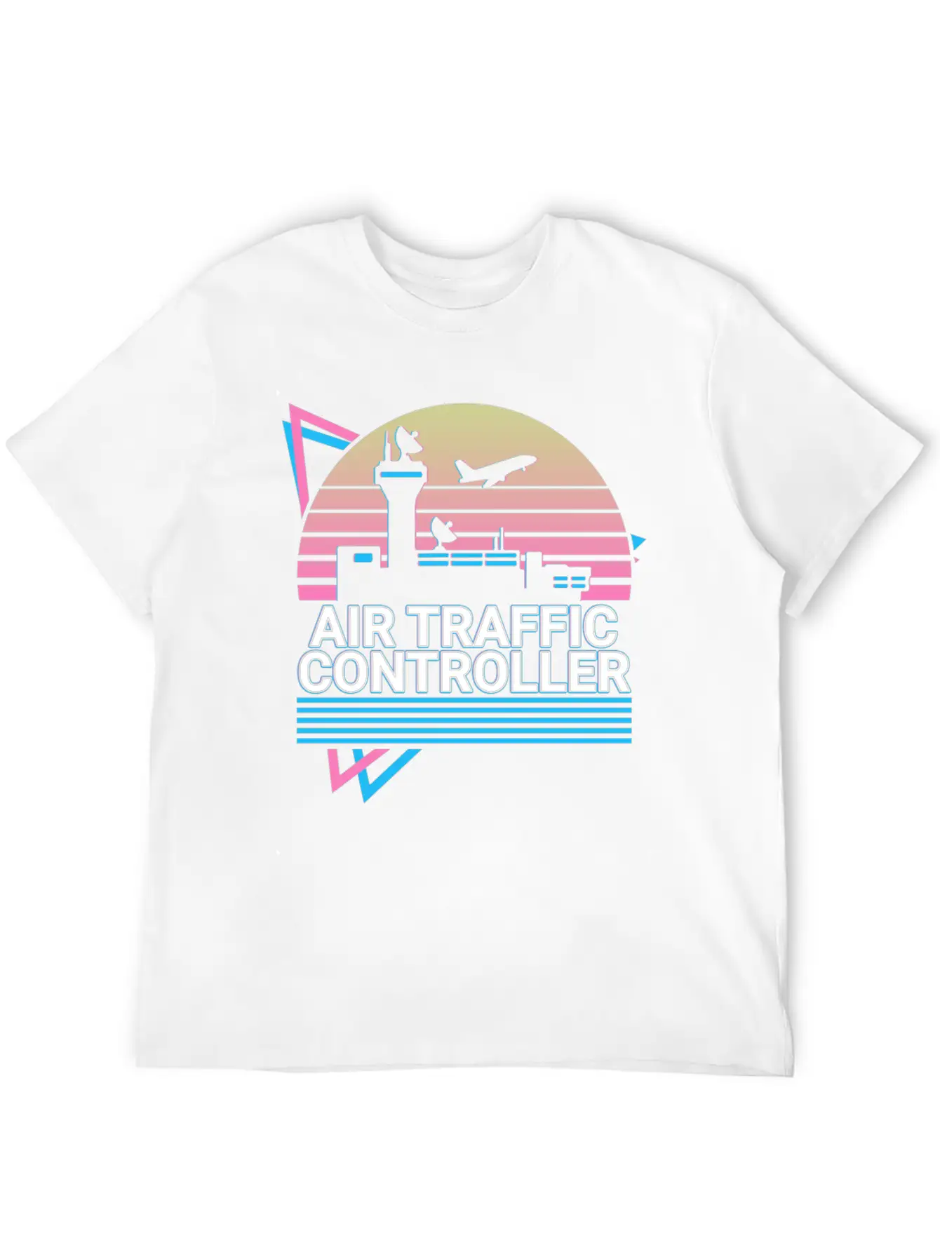 Air Traffic Controller ATC Flight Control Retro Breathable Soft Cotton T-Shirt – Timeless Casual Look
