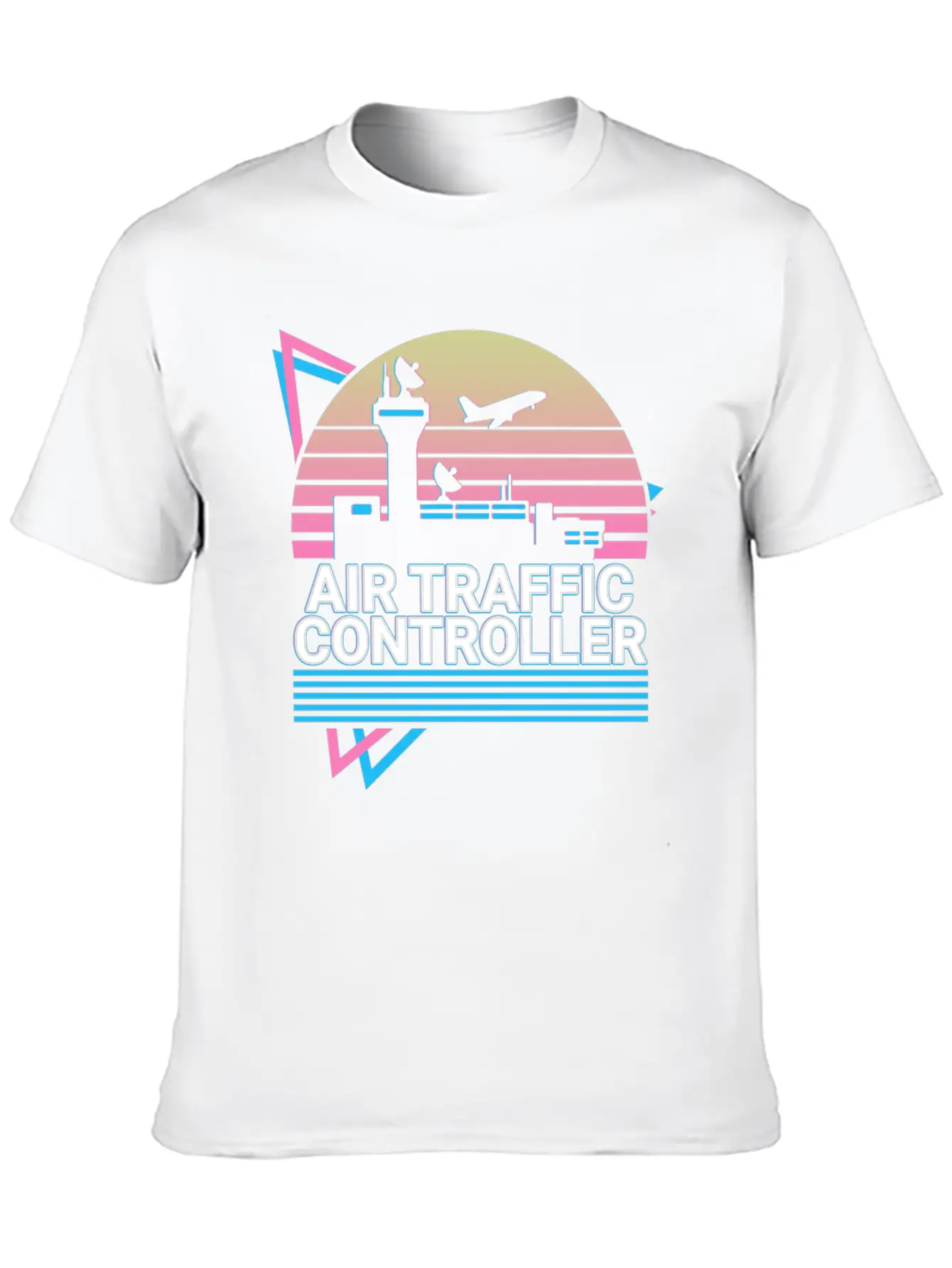 Air Traffic Controller ATC Flight Control Retro Breathable Soft Cotton T-Shirt – Timeless Casual Look