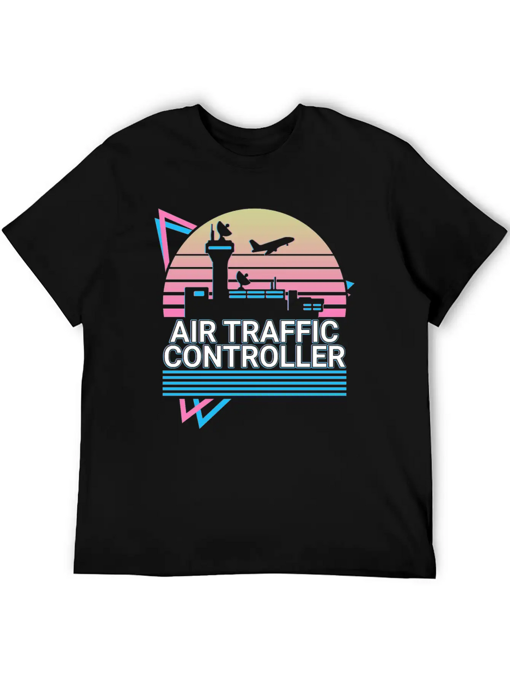 Air Traffic Controller ATC Flight Control Retro Breathable Soft Cotton T-Shirt – Timeless Casual Look