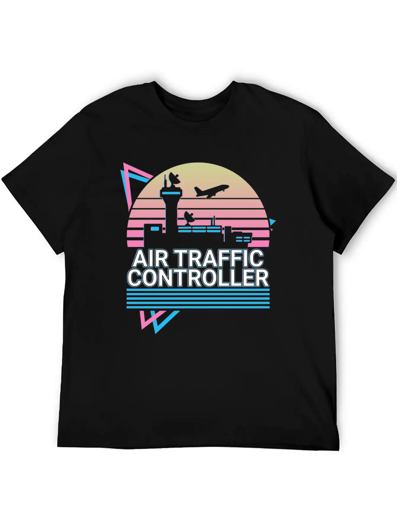 Air Traffic Controller ATC Flight Control Retro Classic Fit Graphic Tee For Daily Comfort – Unisex Cotton Shirt