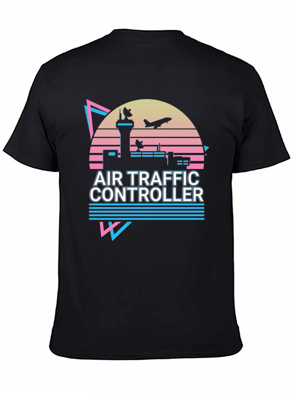 Air Traffic Controller ATC Flight Control Retro Classic Fit Graphic Tee For Daily Comfort – Unisex Cotton Shirt