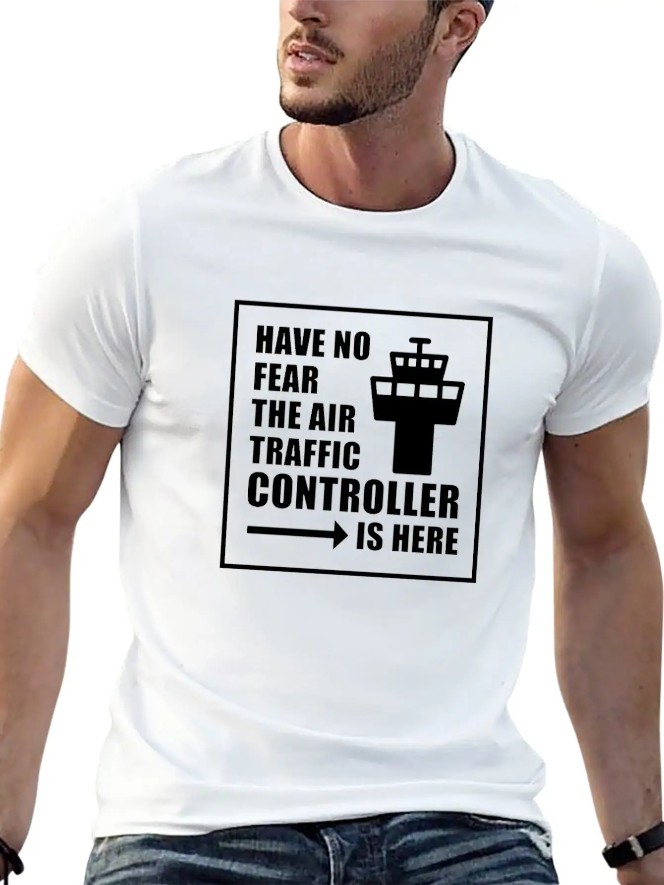 Air Traffic Controller Classic Cotton Tee – Unisex Comfort For Any Season
