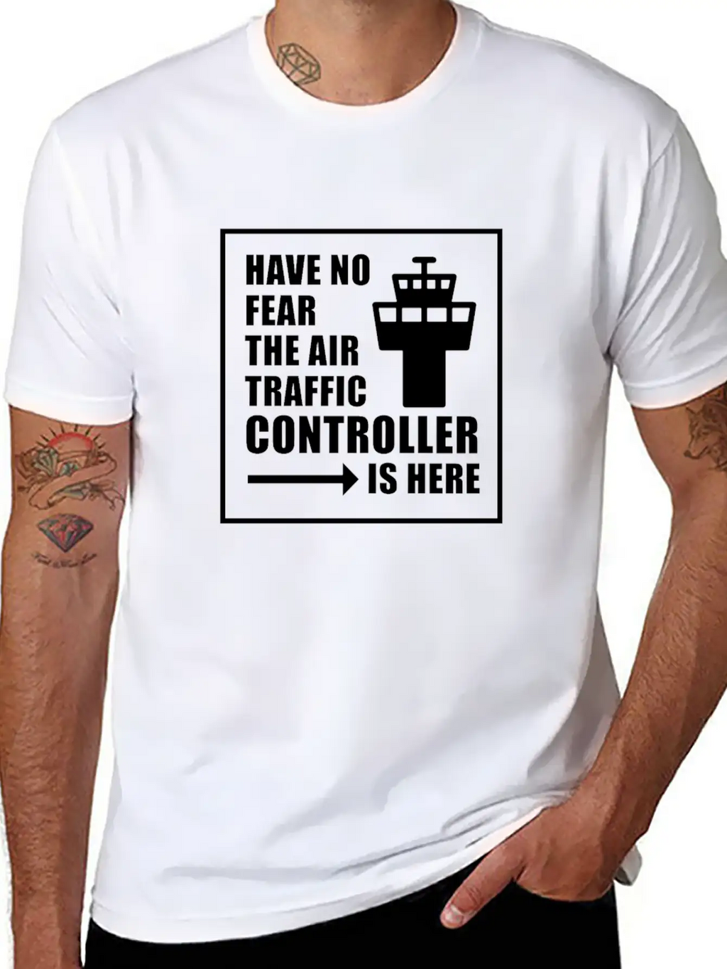 Air Traffic Controller Classic Cotton Tee – Unisex Comfort For Any Season
