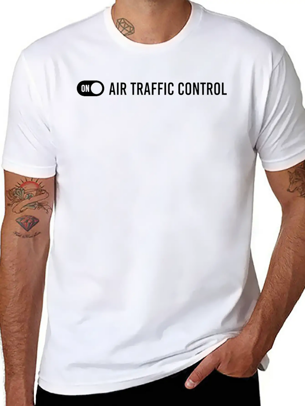 Air Traffic Mood Simple Everyday Graphic Tee – Lightweight Summer Wear