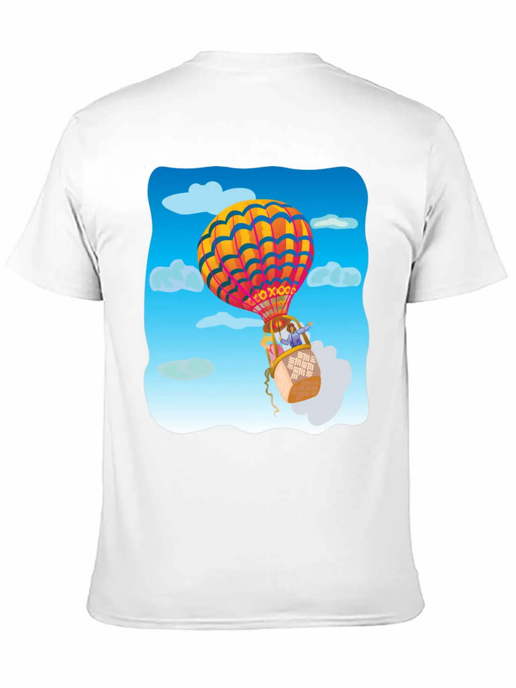 Airballoon Heissluftballon Rocket Rakete Timeless Short Sleeve Tee – Comfy And Minimalist Design