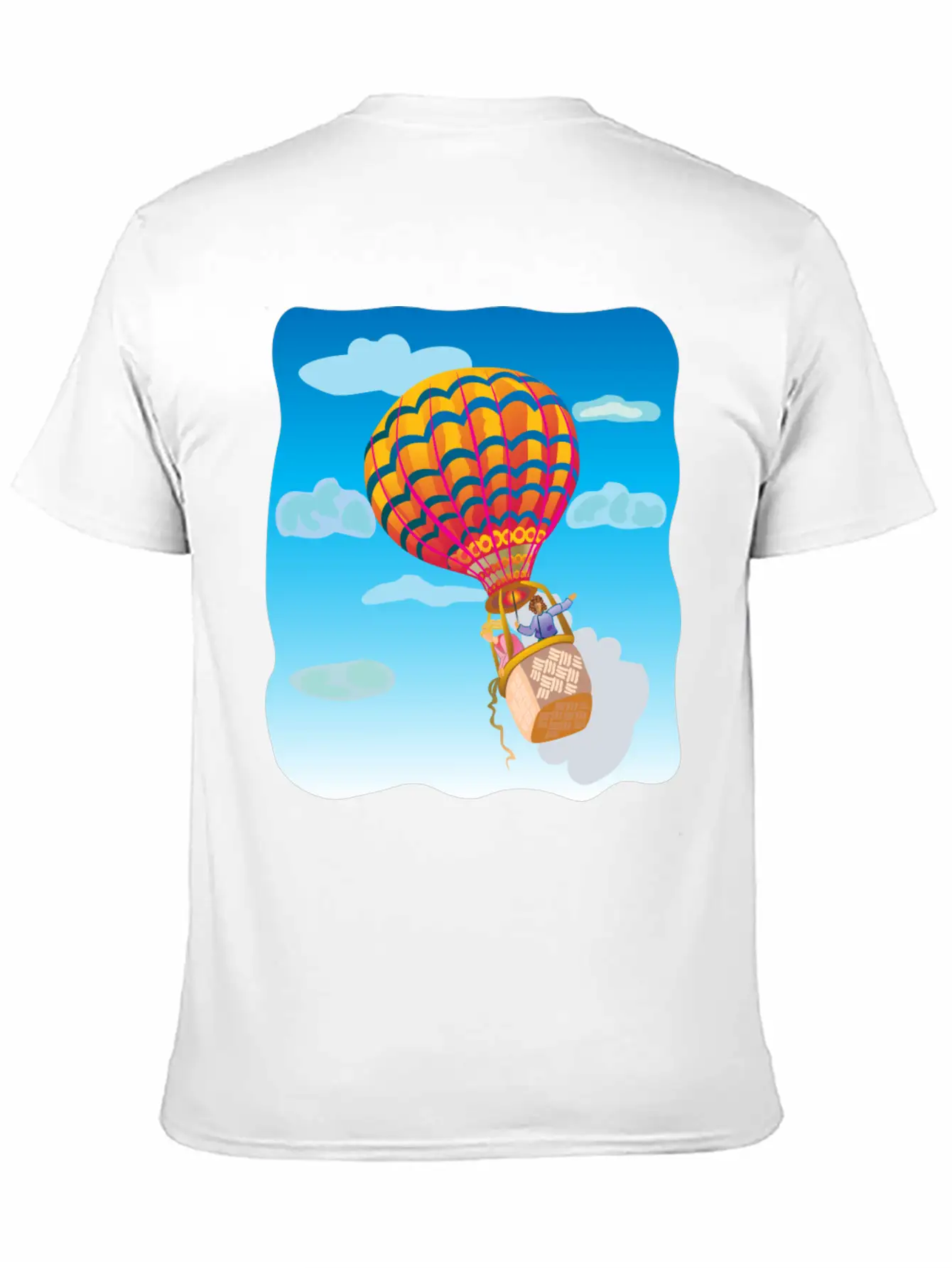 Airballoon Heissluftballon Rocket Rakete Timeless Short Sleeve Tee – Comfy And Minimalist Design