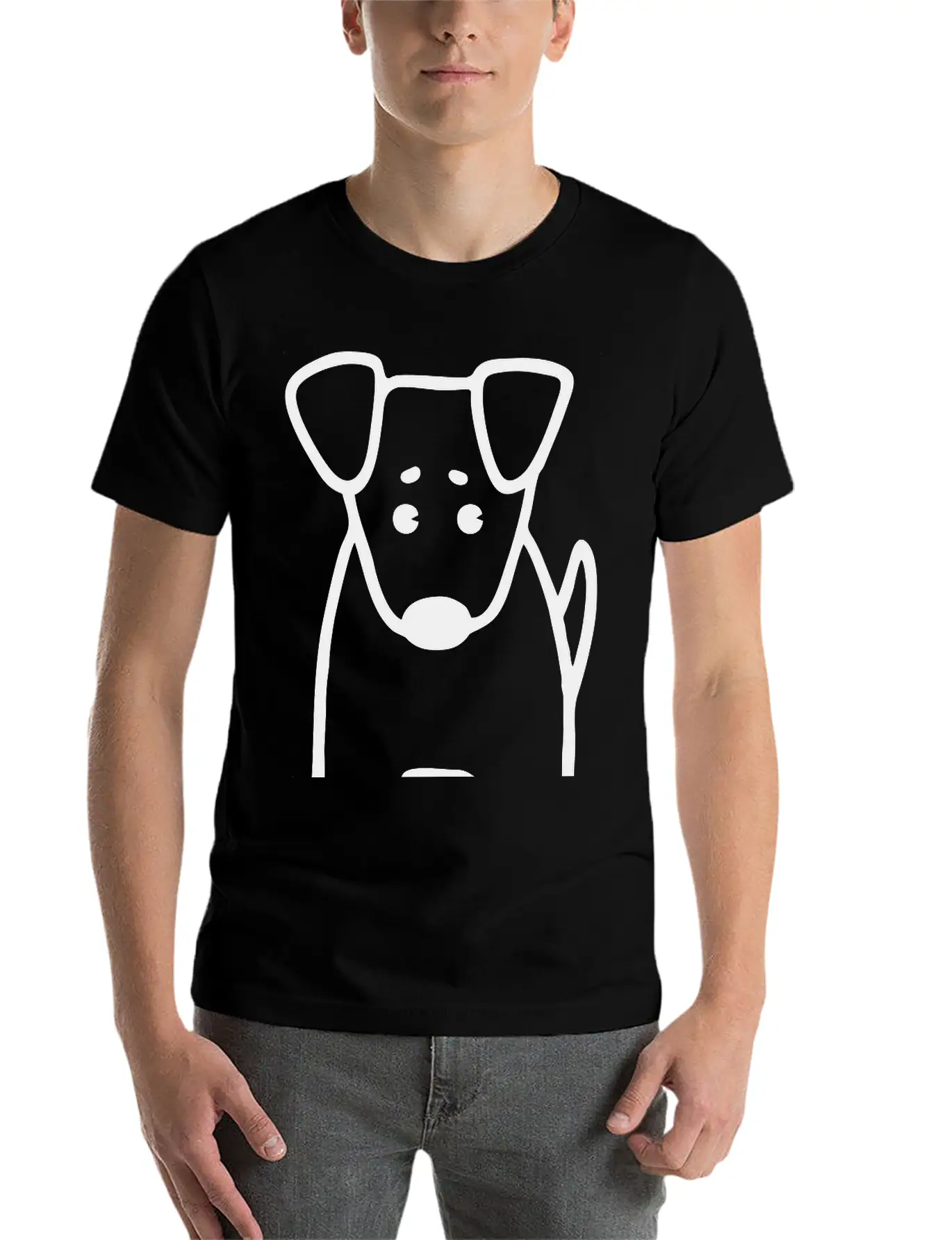 Airedale Terrier Dog Classic Fit Graphic Tee For Daily Comfort – Unisex Cotton Shirt