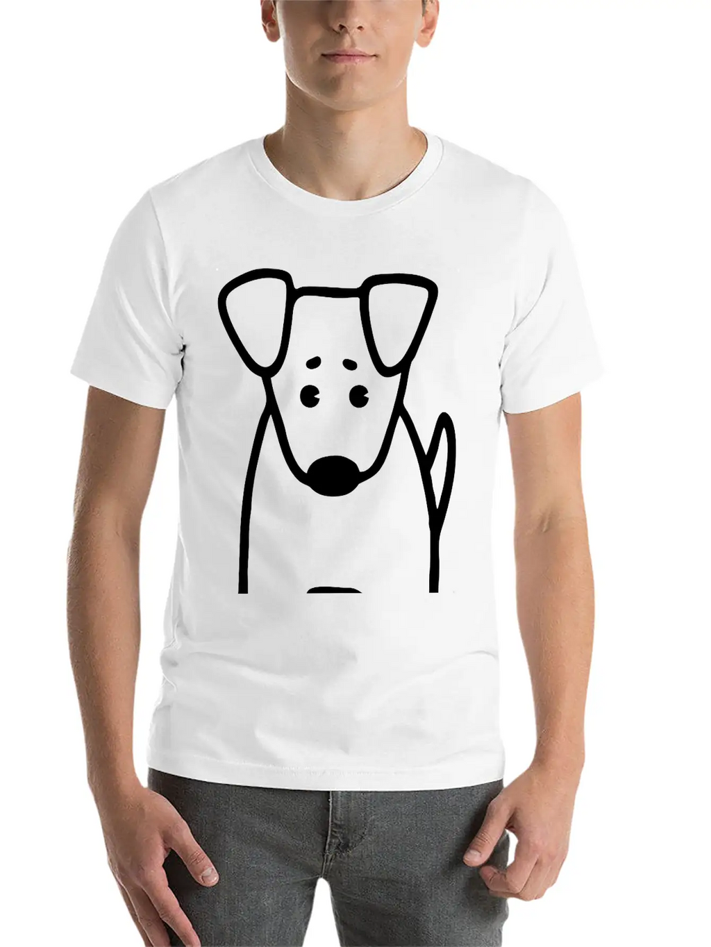 Airedale Terrier Dog Classic Fit Graphic Tee For Daily Comfort – Unisex Cotton Shirt
