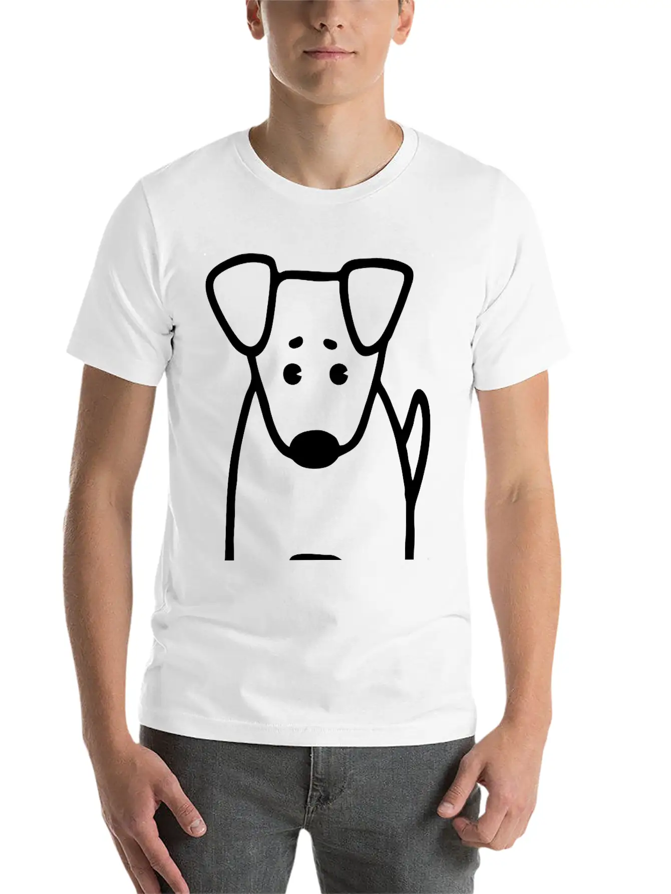 Airedale Terrier Dog Classic Fit Graphic Tee For Daily Comfort – Unisex Cotton Shirt