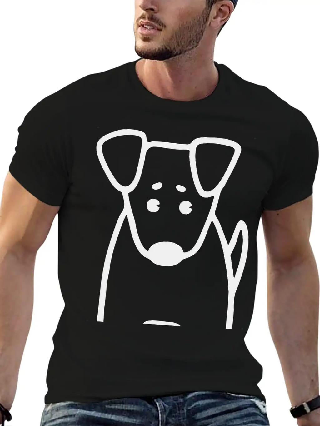 Airedale Terrier Dog Classic Fit Graphic Tee For Daily Comfort – Unisex Cotton Shirt