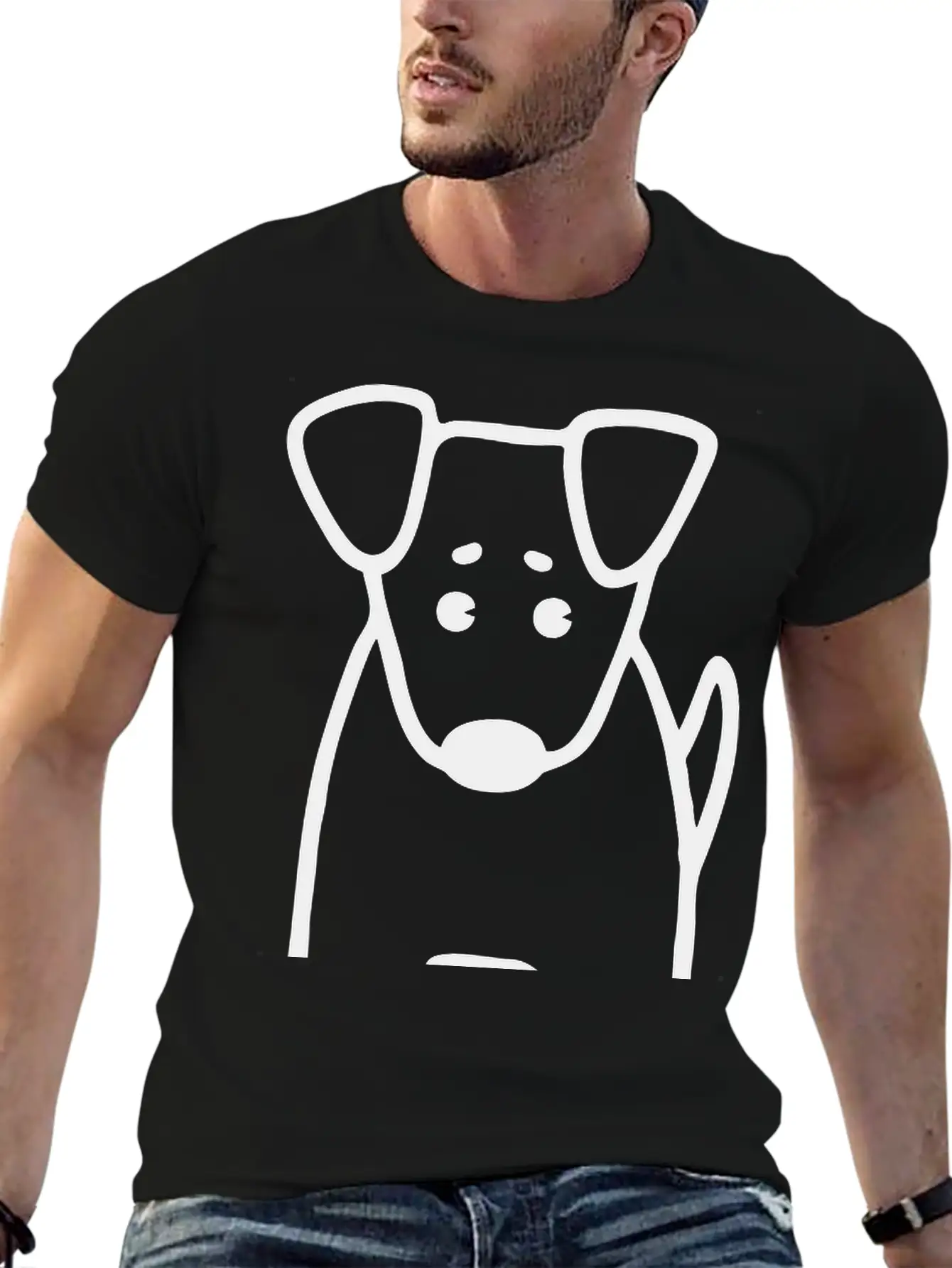 Airedale Terrier Dog Classic Fit Graphic Tee For Daily Comfort – Unisex Cotton Shirt