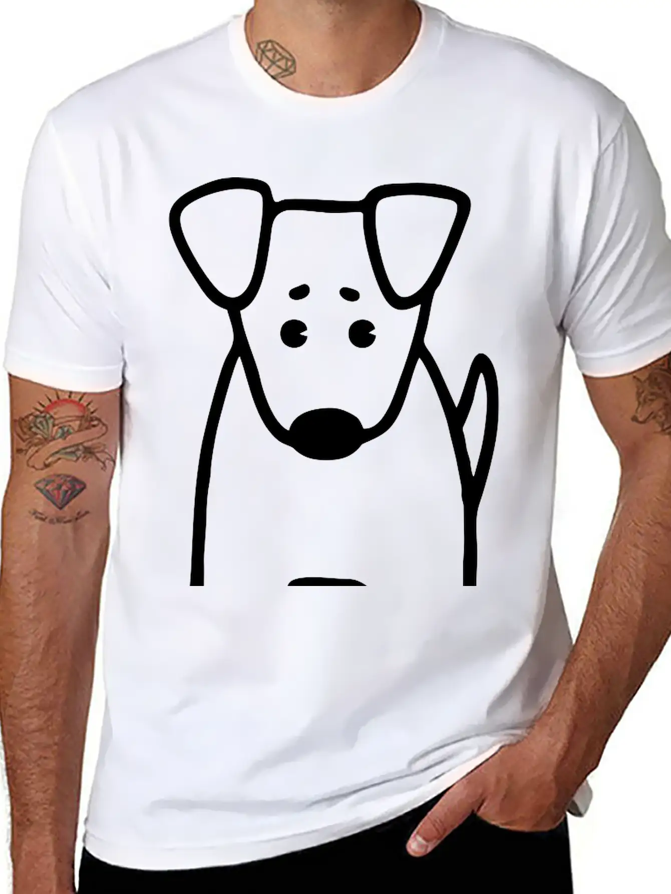 Airedale Terrier Dog Classic Fit Graphic Tee For Daily Comfort – Unisex Cotton Shirt
