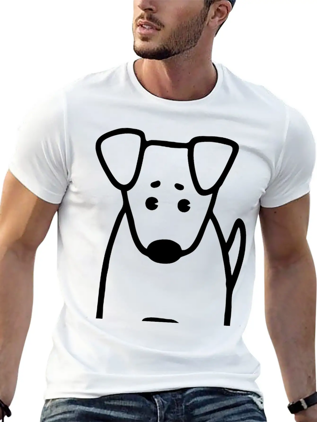 Airedale Terrier Dog Classic Fit Graphic Tee For Daily Comfort – Unisex Cotton Shirt