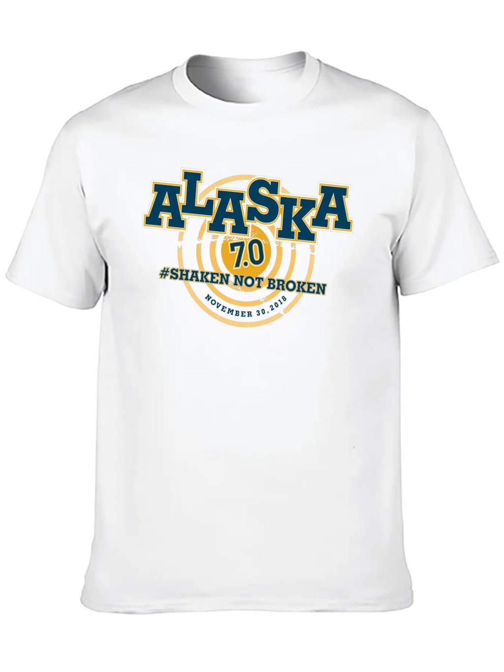 AK Quake 2018 Classic Fit Graphic Tee For Daily Comfort – Unisex Cotton Shirt