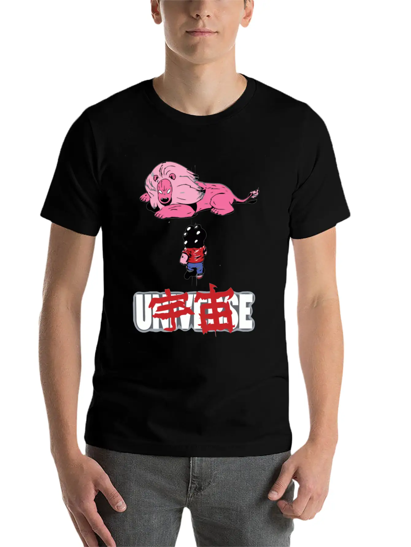 Akira Universe Lightweight Cotton T-Shirt – Daily Comfort Graphic Shirt