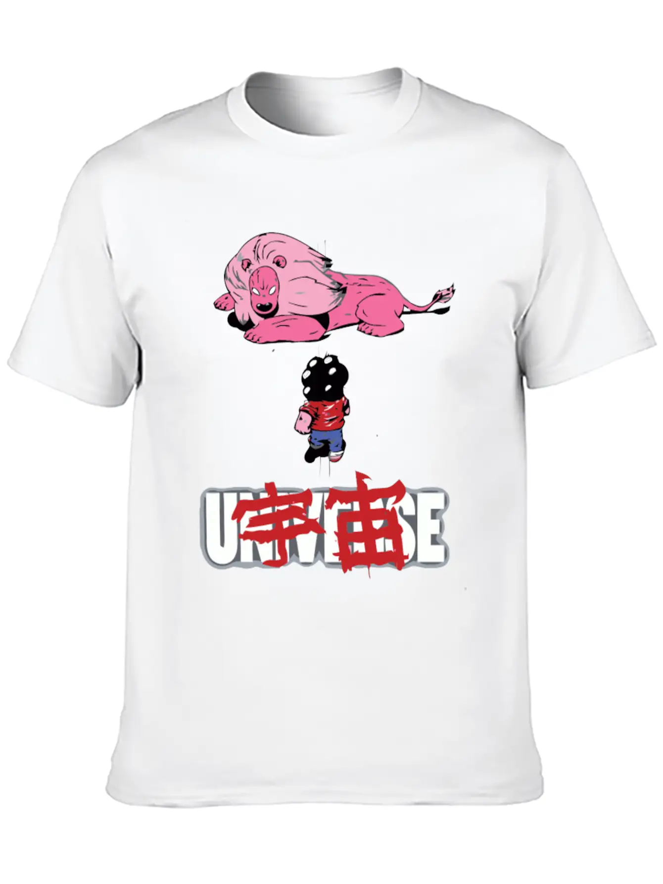 Akira Universe Lightweight Cotton T-Shirt – Daily Comfort Graphic Shirt