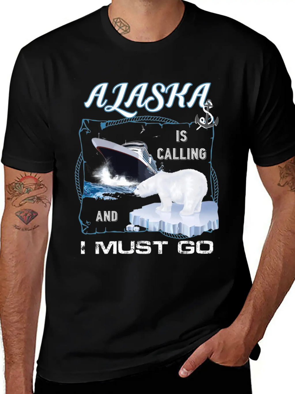 Alaa Is Calling And I Must Go Cruising Comfortable Minimalist Graphic Tee – Summer Style Essential