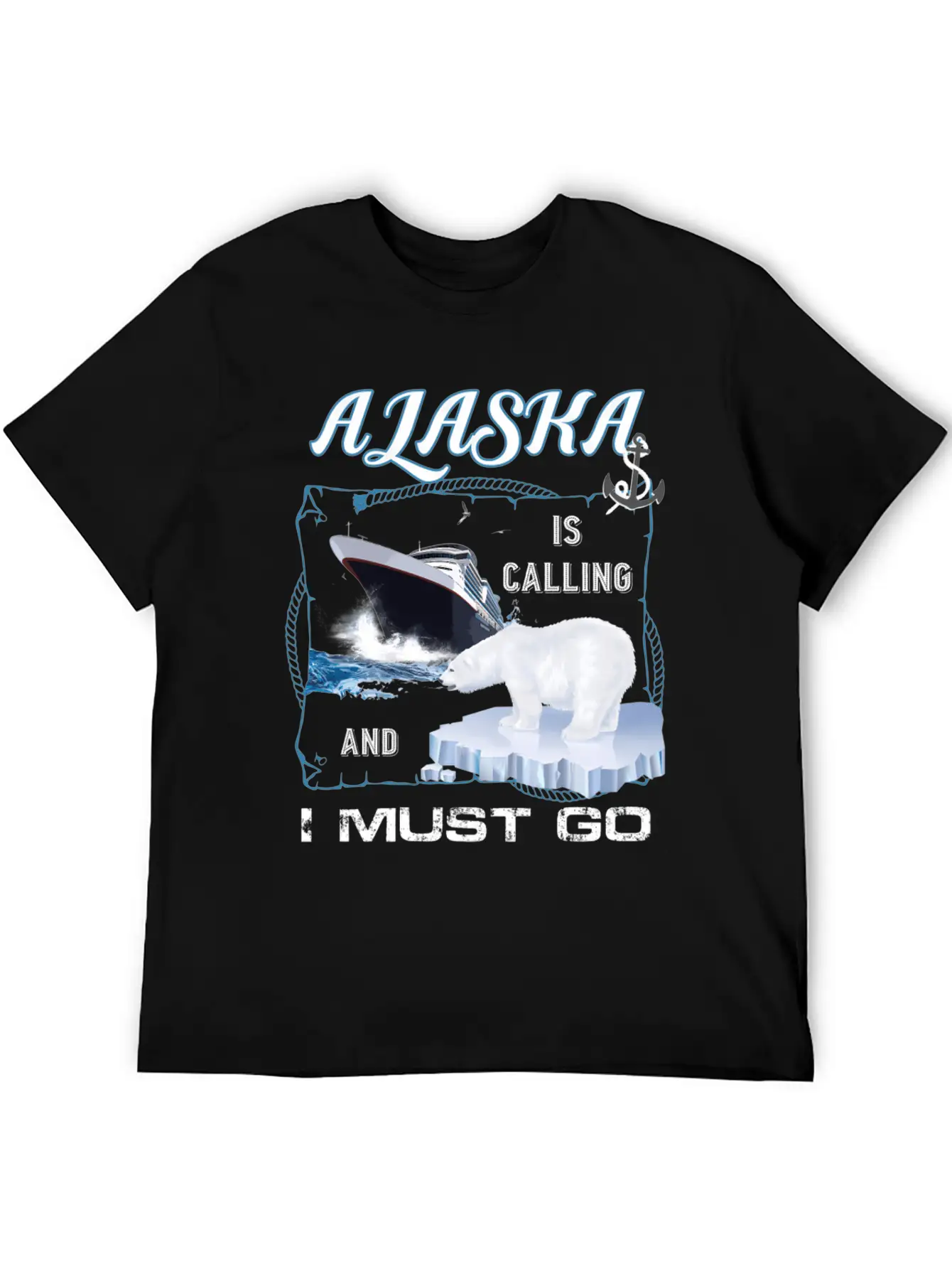 Alaa Is Calling And I Must Go Cruising Comfortable Minimalist Graphic Tee – Summer Style Essential