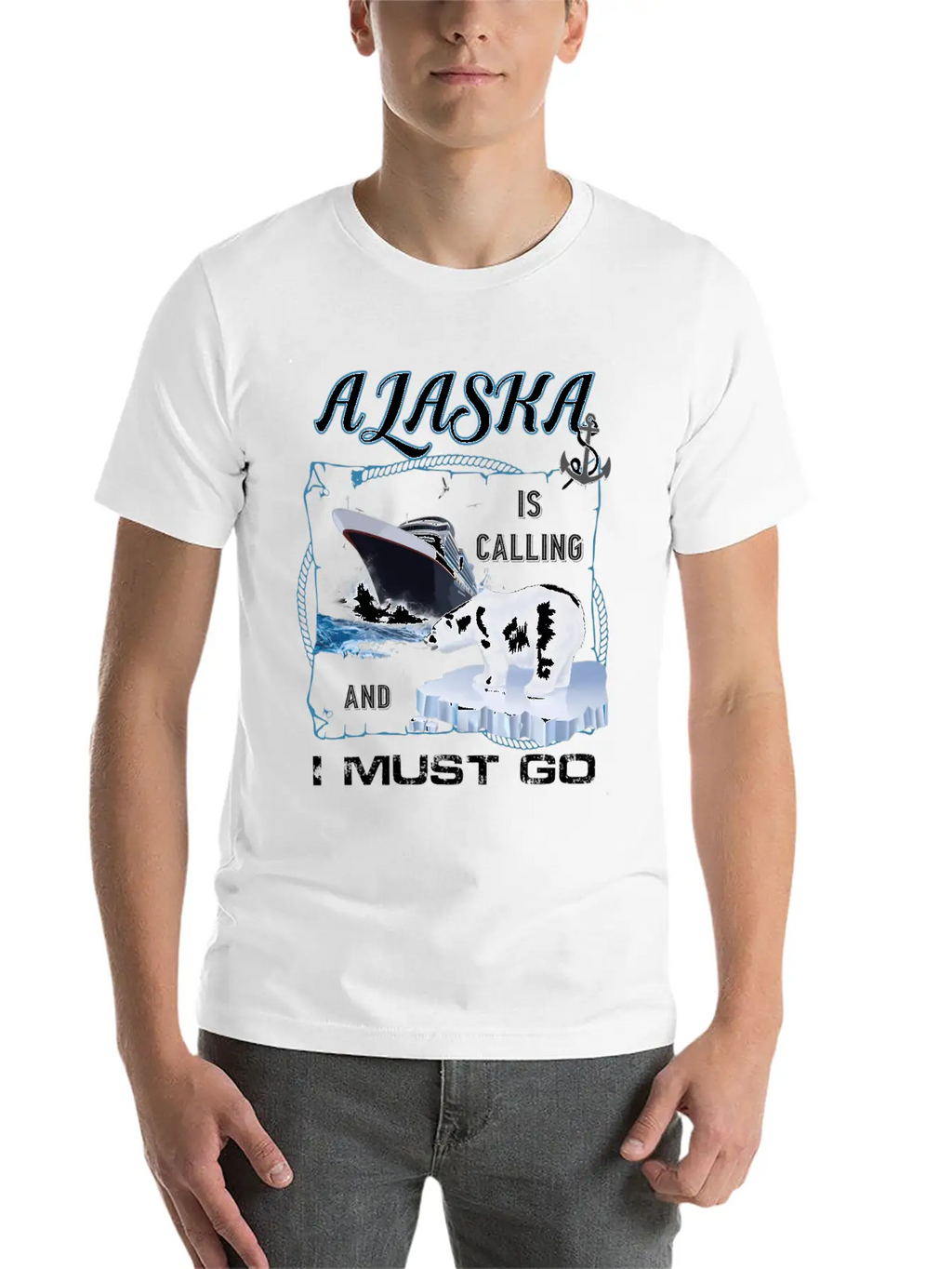 Alaa Is Calling And I Must Go Cruising Comfortable Minimalist Graphic Tee – Summer Style Essential