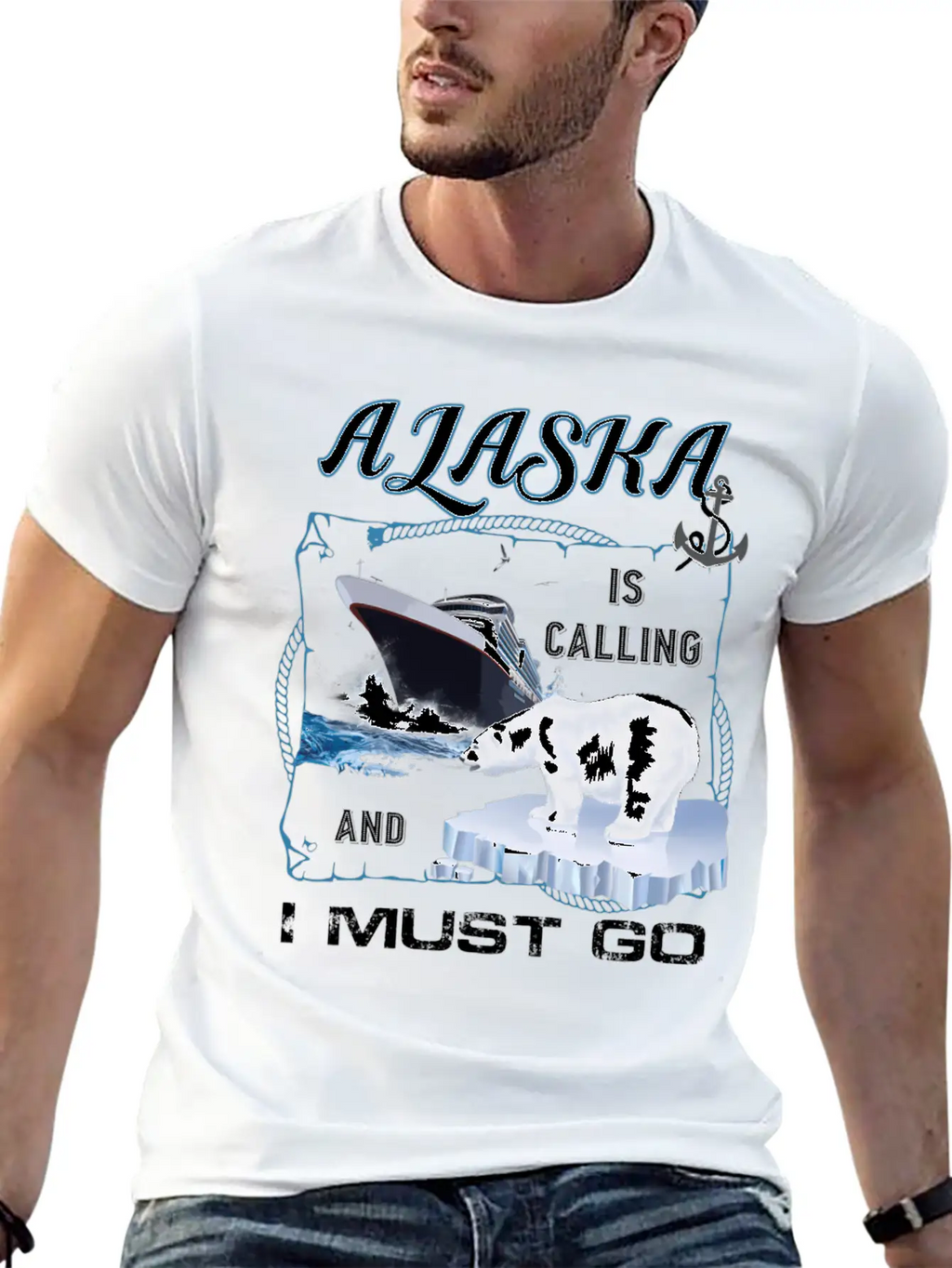 Alaa Is Calling And I Must Go Cruising Comfortable Minimalist Graphic Tee – Summer Style Essential