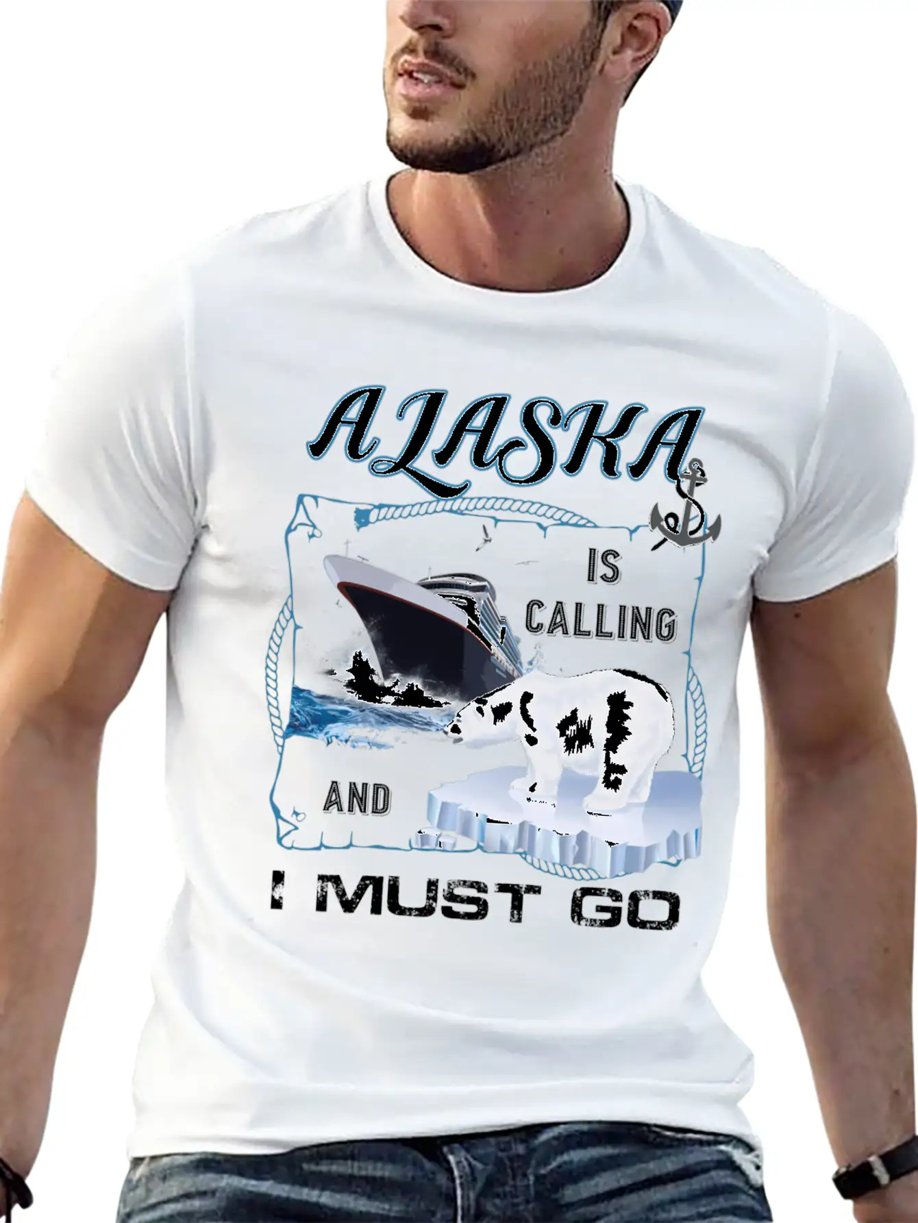 Alaa Is Calling And I Must Go Cruising Comfortable Minimalist Graphic Tee – Summer Style Essential