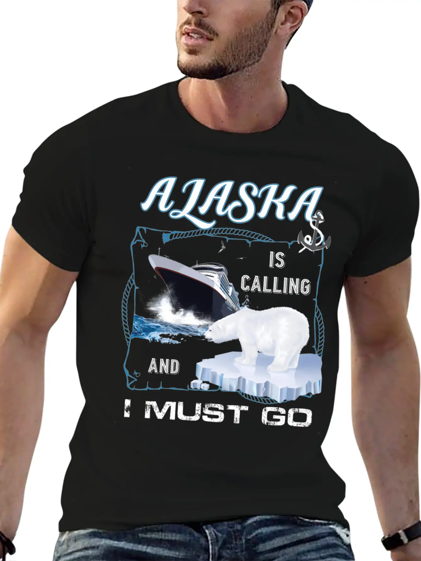 Alaa Is Calling And I Must Go Cruising Comfortable Minimalist Graphic Tee – Summer Style Essential