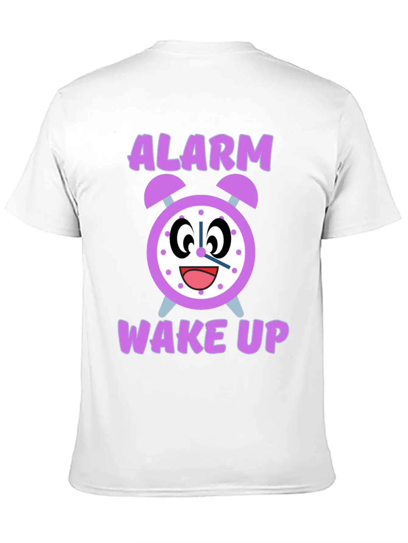ALARM WAKE UP Relaxed Everyday Tee – Lightweight And Durable Cotton