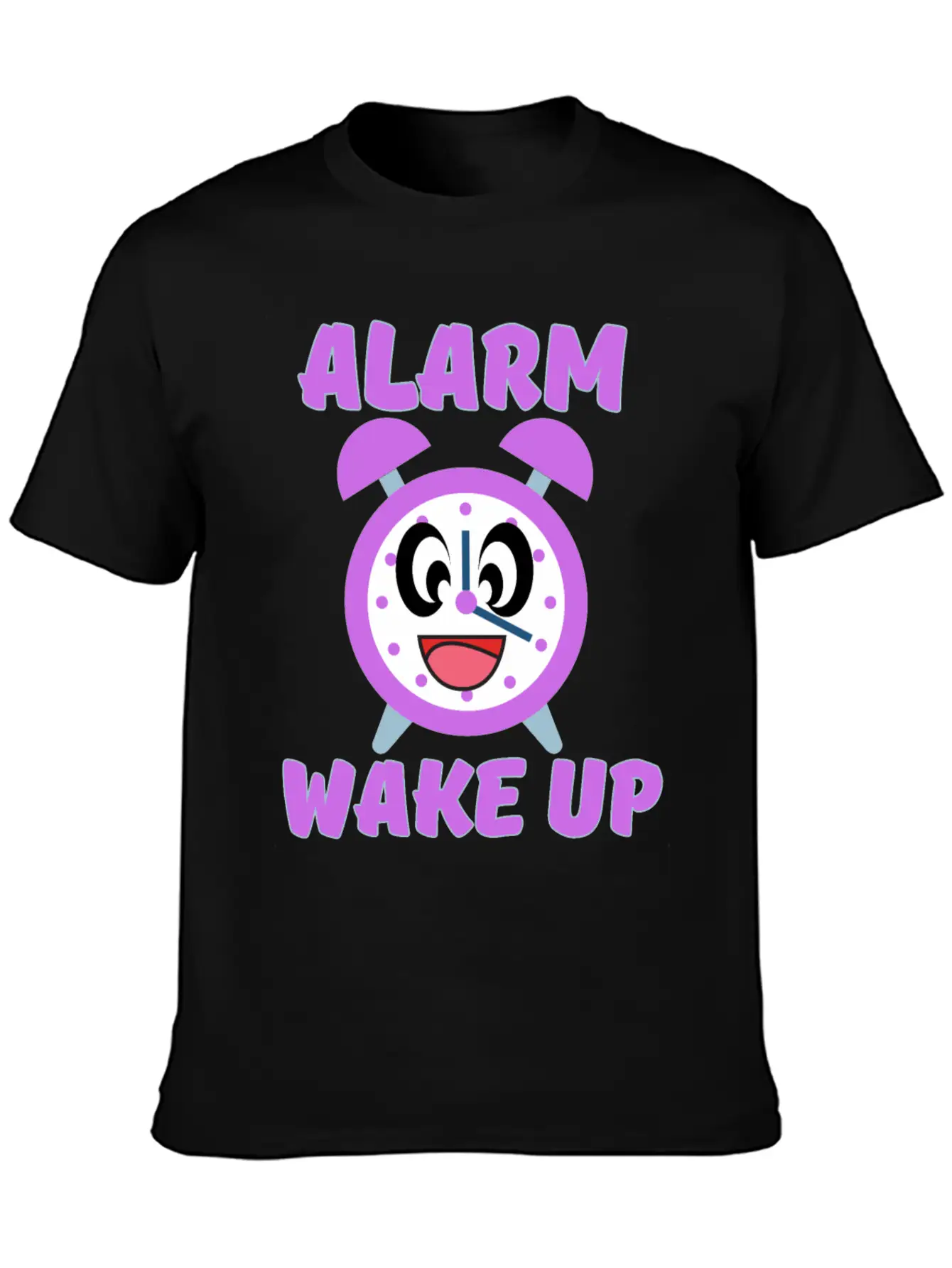 ALARM WAKE UP Relaxed Everyday Tee – Lightweight And Durable Cotton