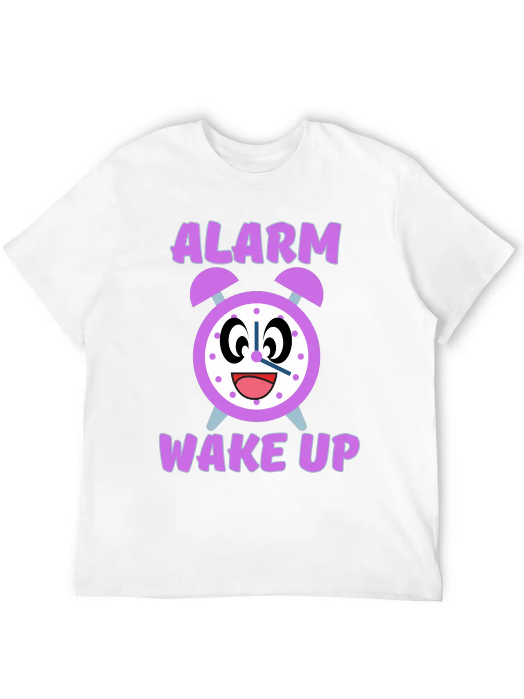 ALARM WAKE UP Relaxed Everyday Tee – Lightweight And Durable Cotton