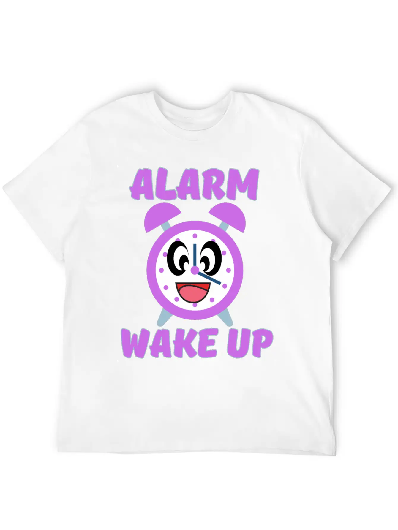 ALARM WAKE UP Relaxed Everyday Tee – Lightweight And Durable Cotton