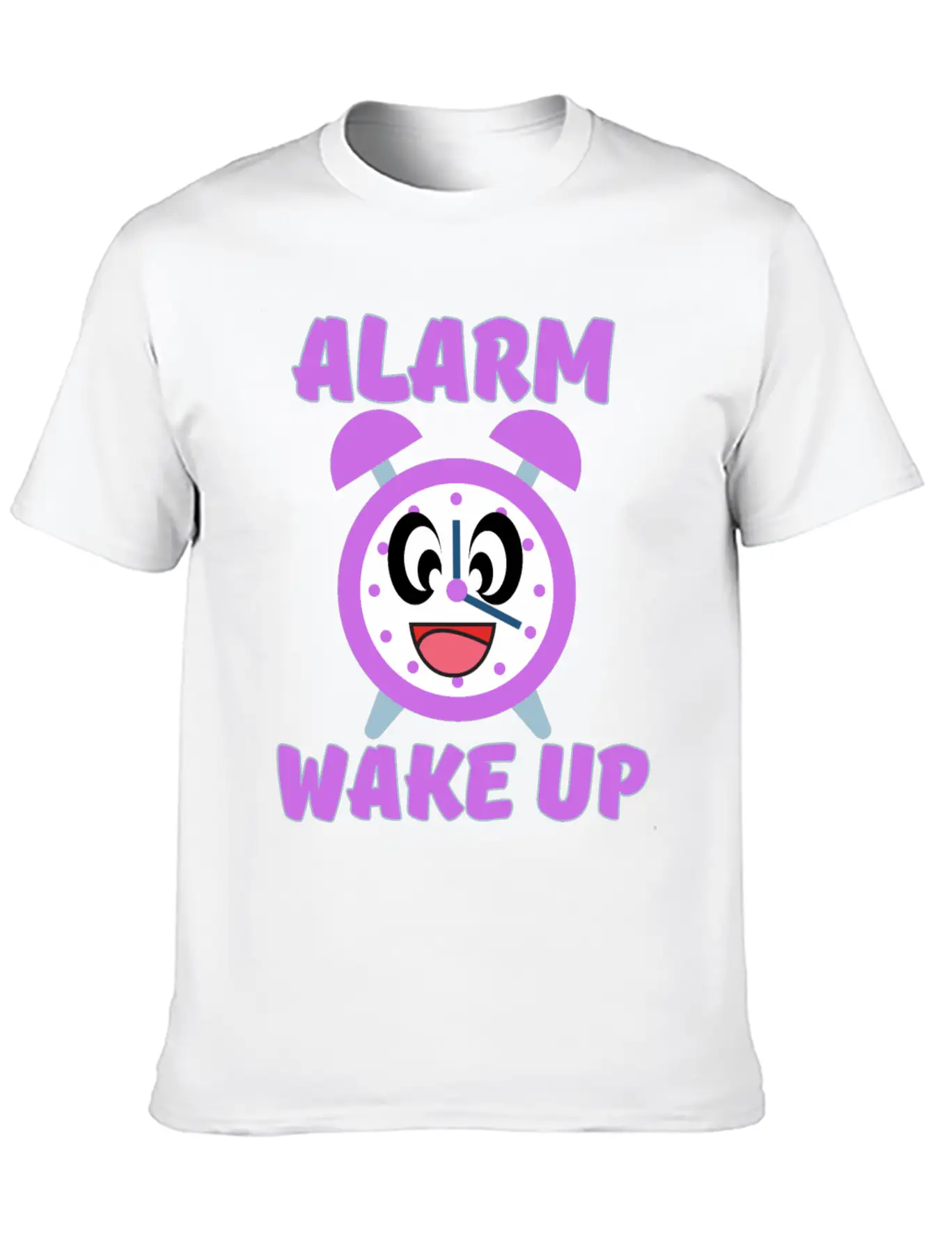 ALARM WAKE UP Relaxed Everyday Tee – Lightweight And Durable Cotton