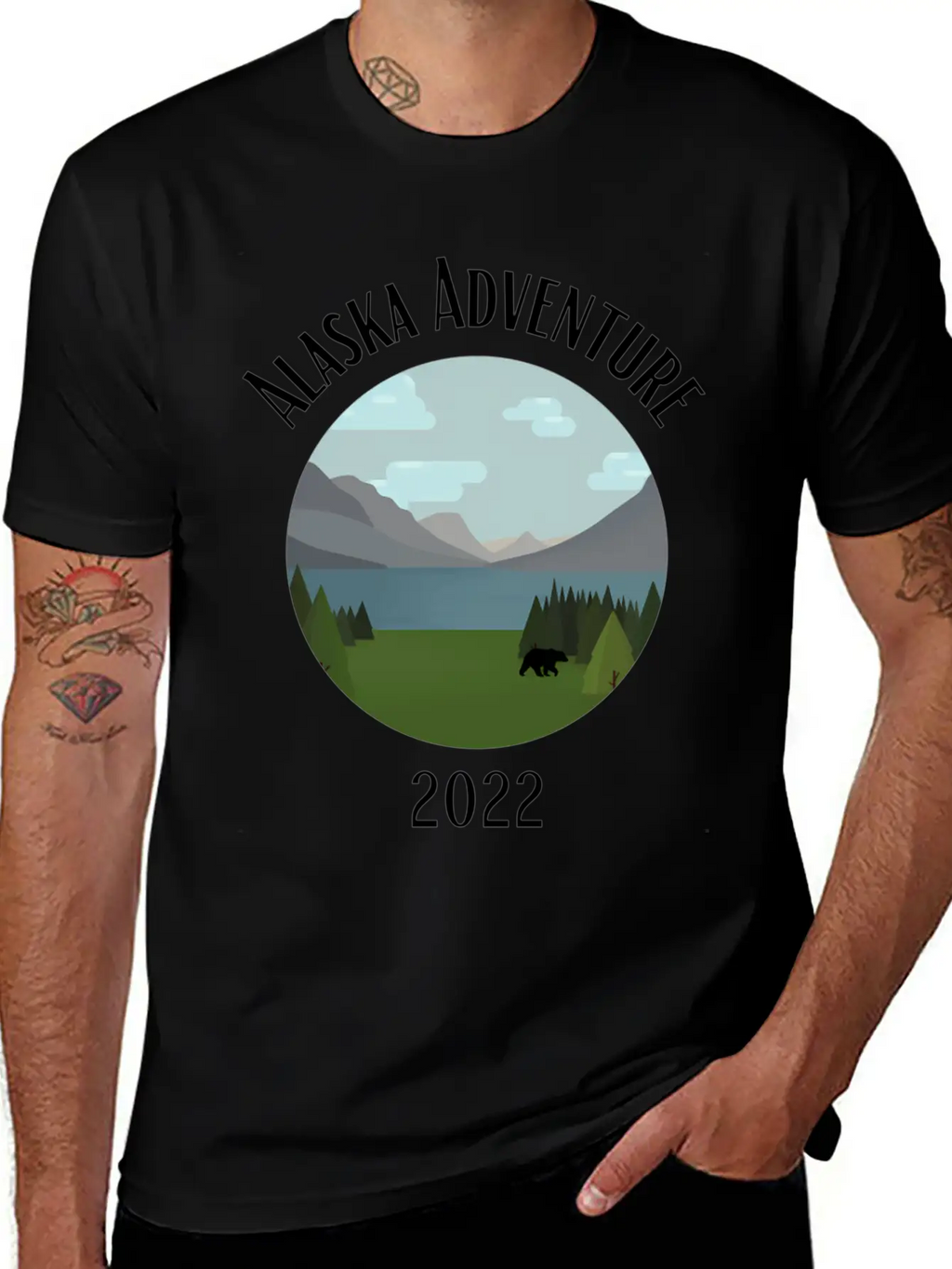 Alaska Adventure 2022 Vacation Classic Fit Graphic Tee For Daily Comfort – Unisex Cotton Shirt