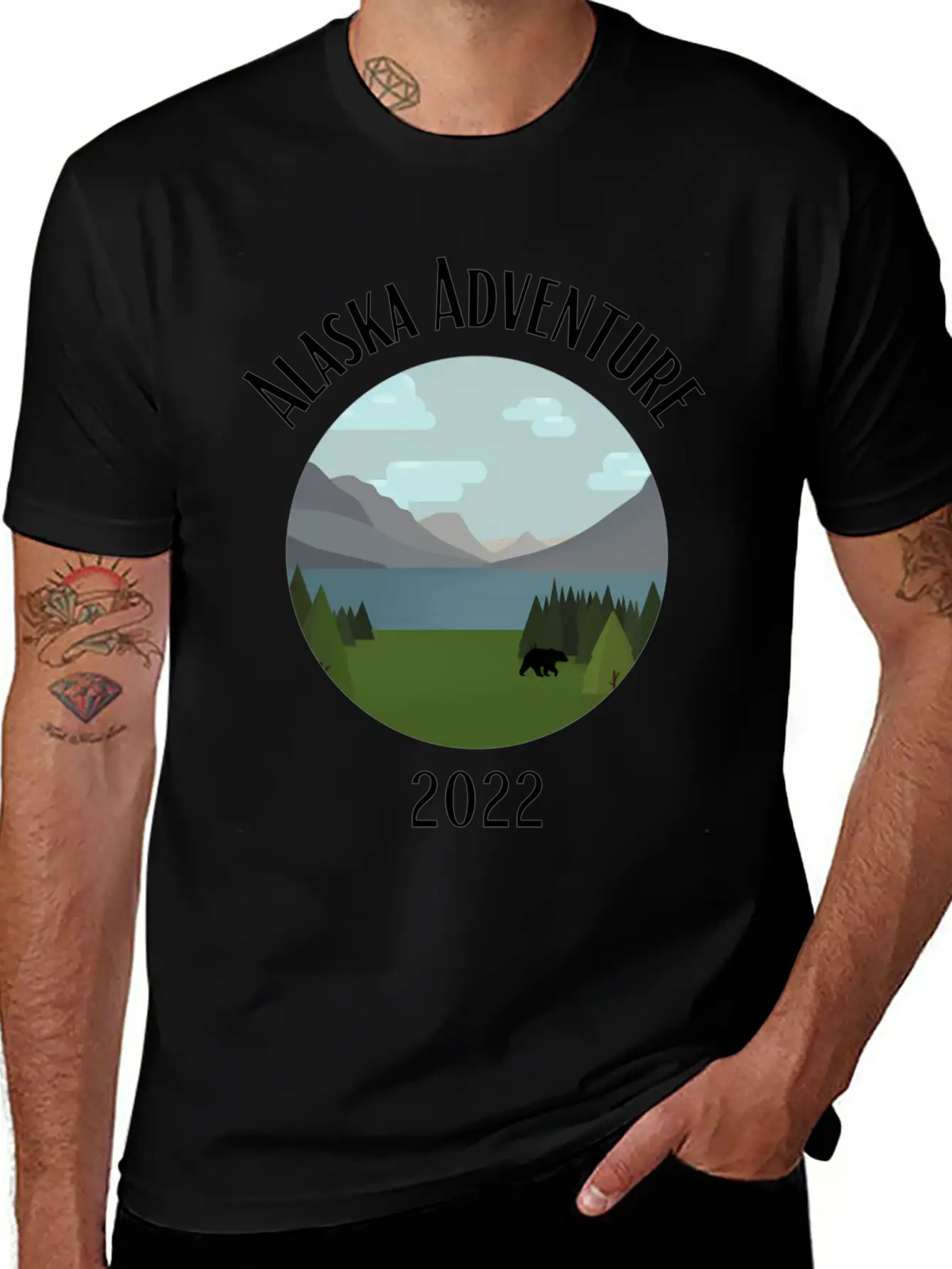 Alaska Adventure 2022 Vacation Classic Fit Graphic Tee For Daily Comfort – Unisex Cotton Shirt