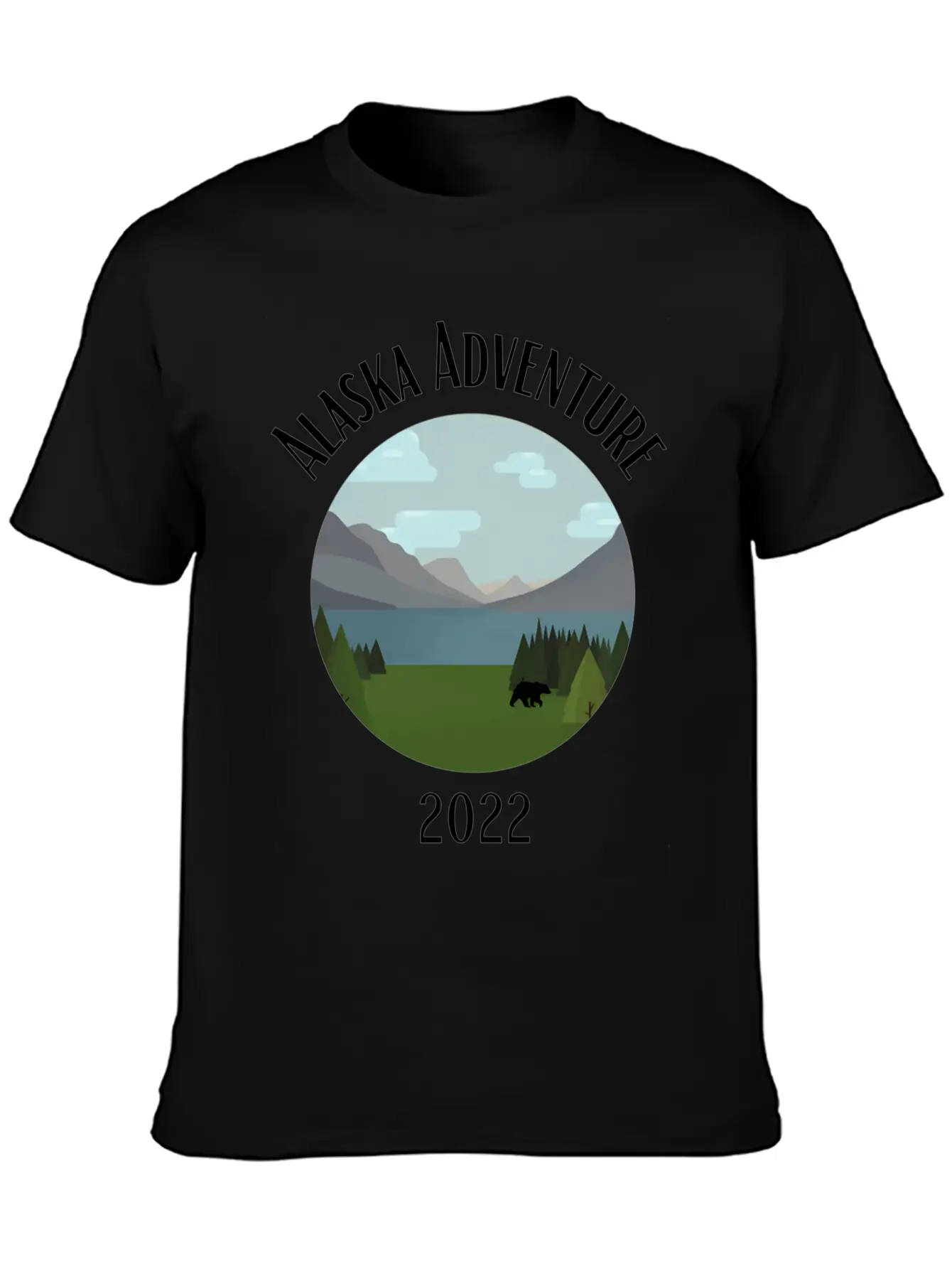 Alaska Adventure 2022 Vacation Classic Fit Graphic Tee For Daily Comfort – Unisex Cotton Shirt