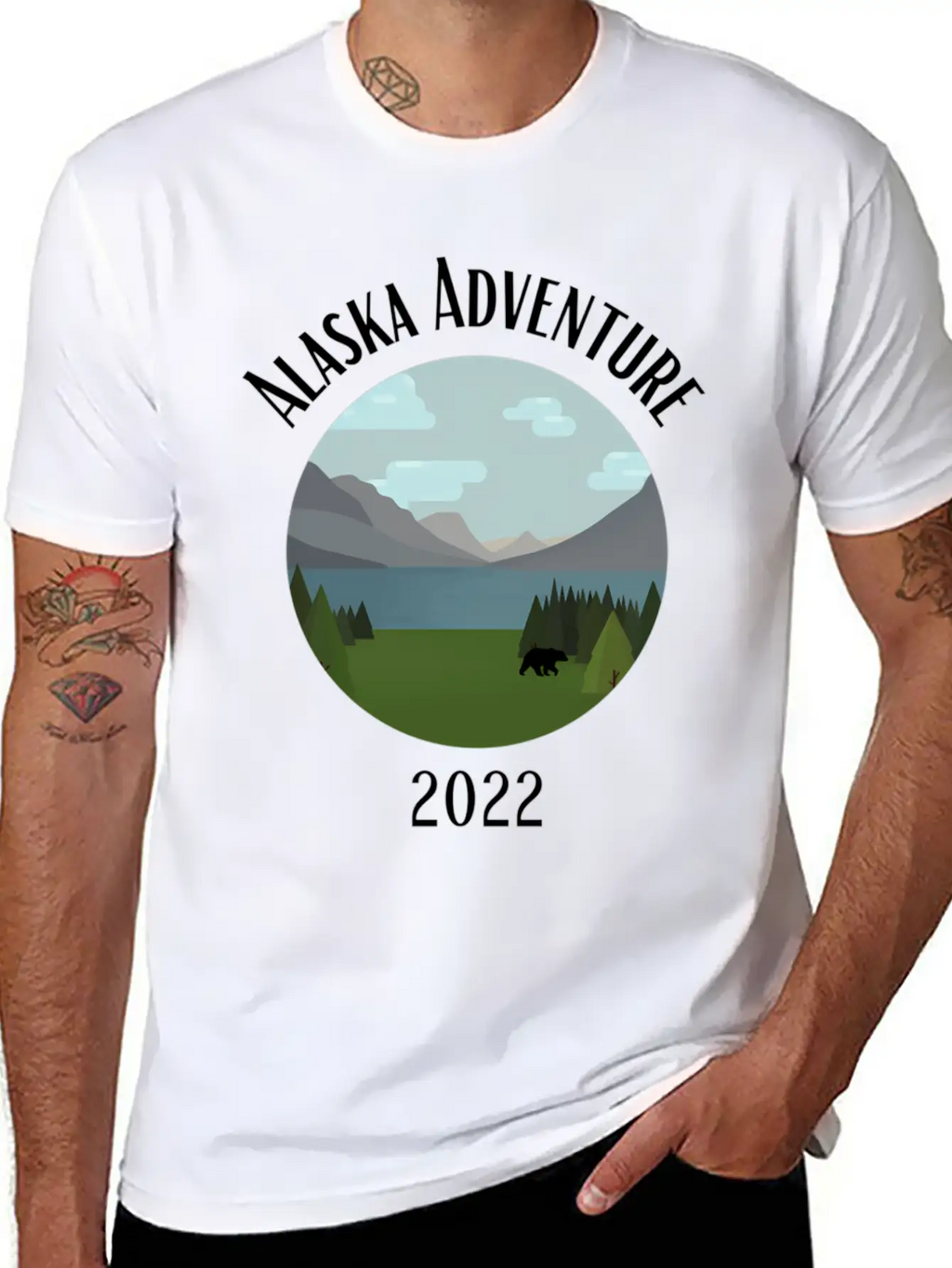 Alaska Adventure 2022 Vacation Classic Fit Graphic Tee For Daily Comfort – Unisex Cotton Shirt