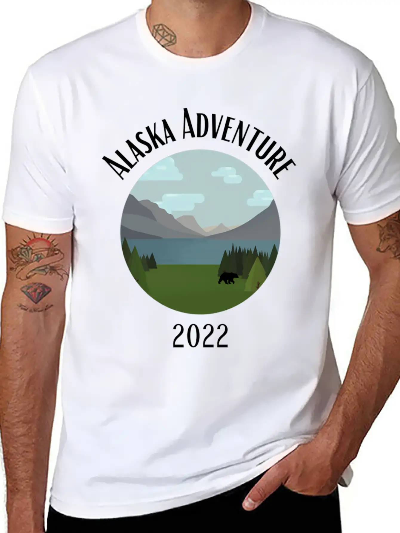 Alaska Adventure 2022 Vacation Classic Fit Graphic Tee For Daily Comfort – Unisex Cotton Shirt