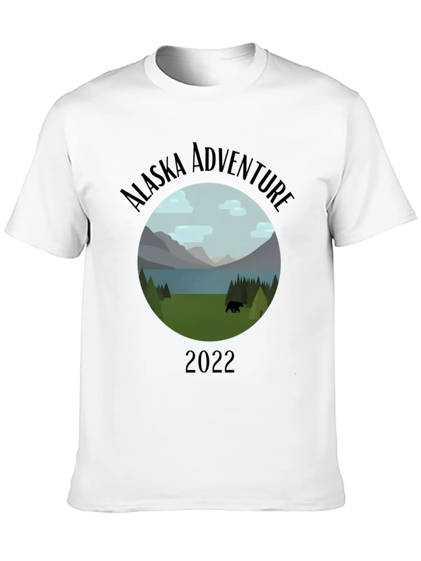 Alaska Adventure 2022 Vacation Classic Fit Graphic Tee For Daily Comfort – Unisex Cotton Shirt