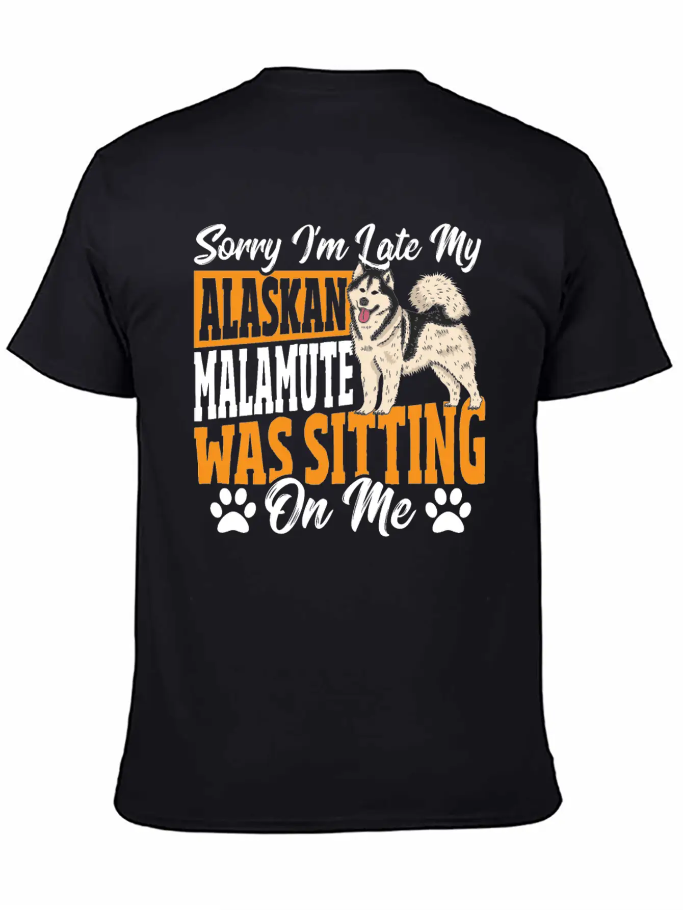 Alaskan Malamute Lover Alaskan Malamute Breed Dog Breathable Soft Cotton T-Shirt – Timeless Casual Look