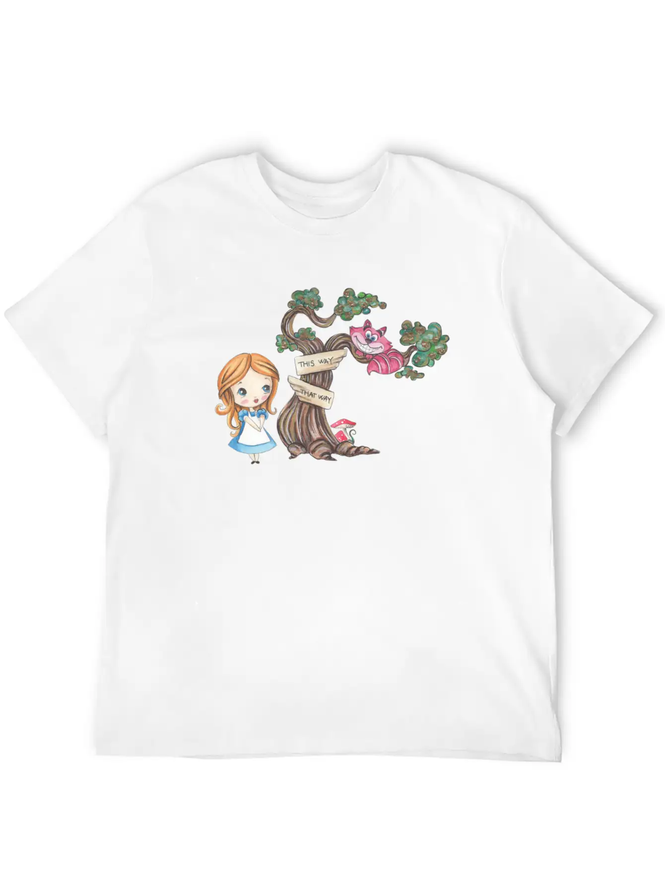 Alice And Cat Timeless Short Sleeve Tee – Comfy And Minimalist Design