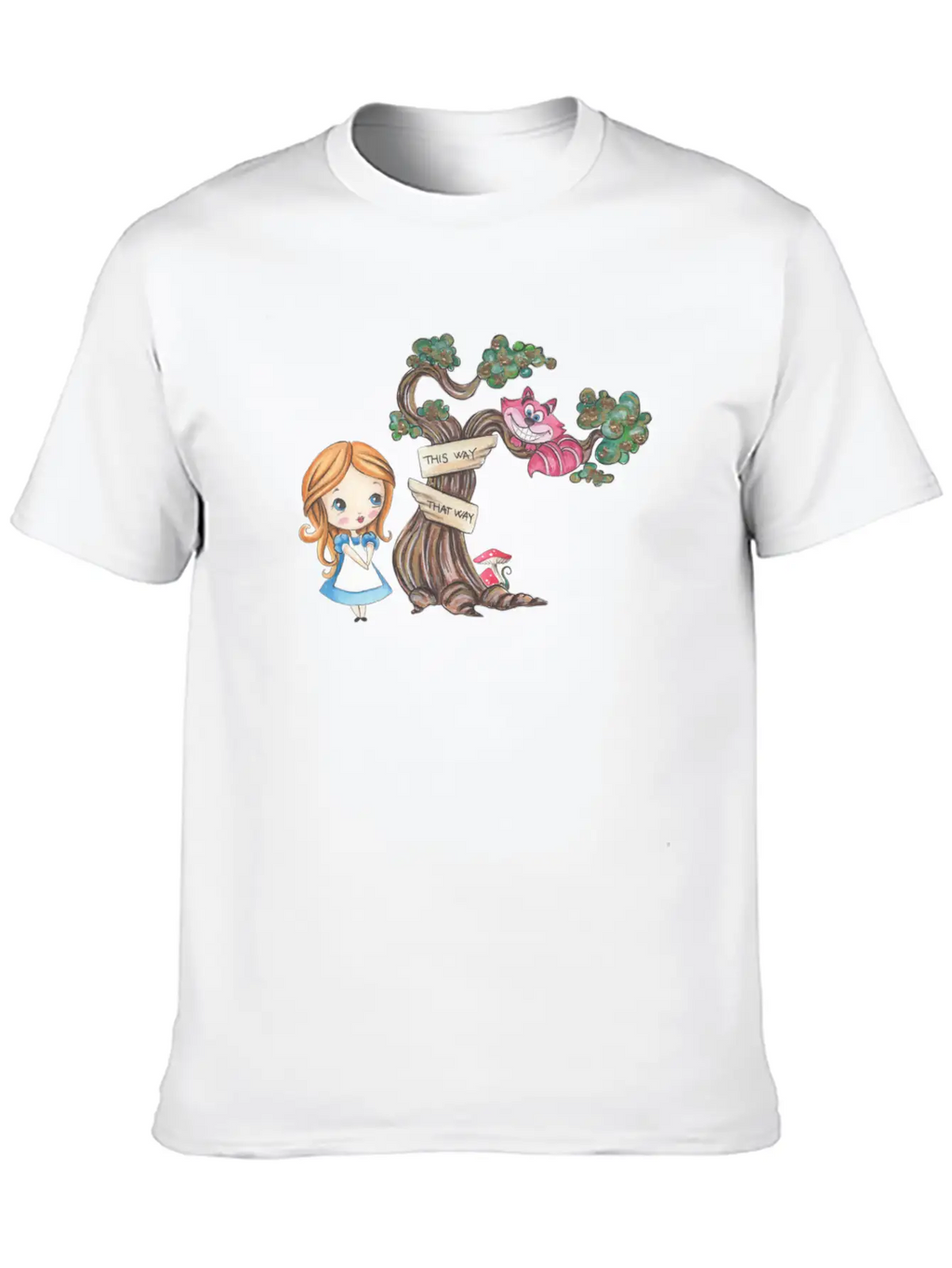 Alice And Cat Timeless Short Sleeve Tee – Comfy And Minimalist Design