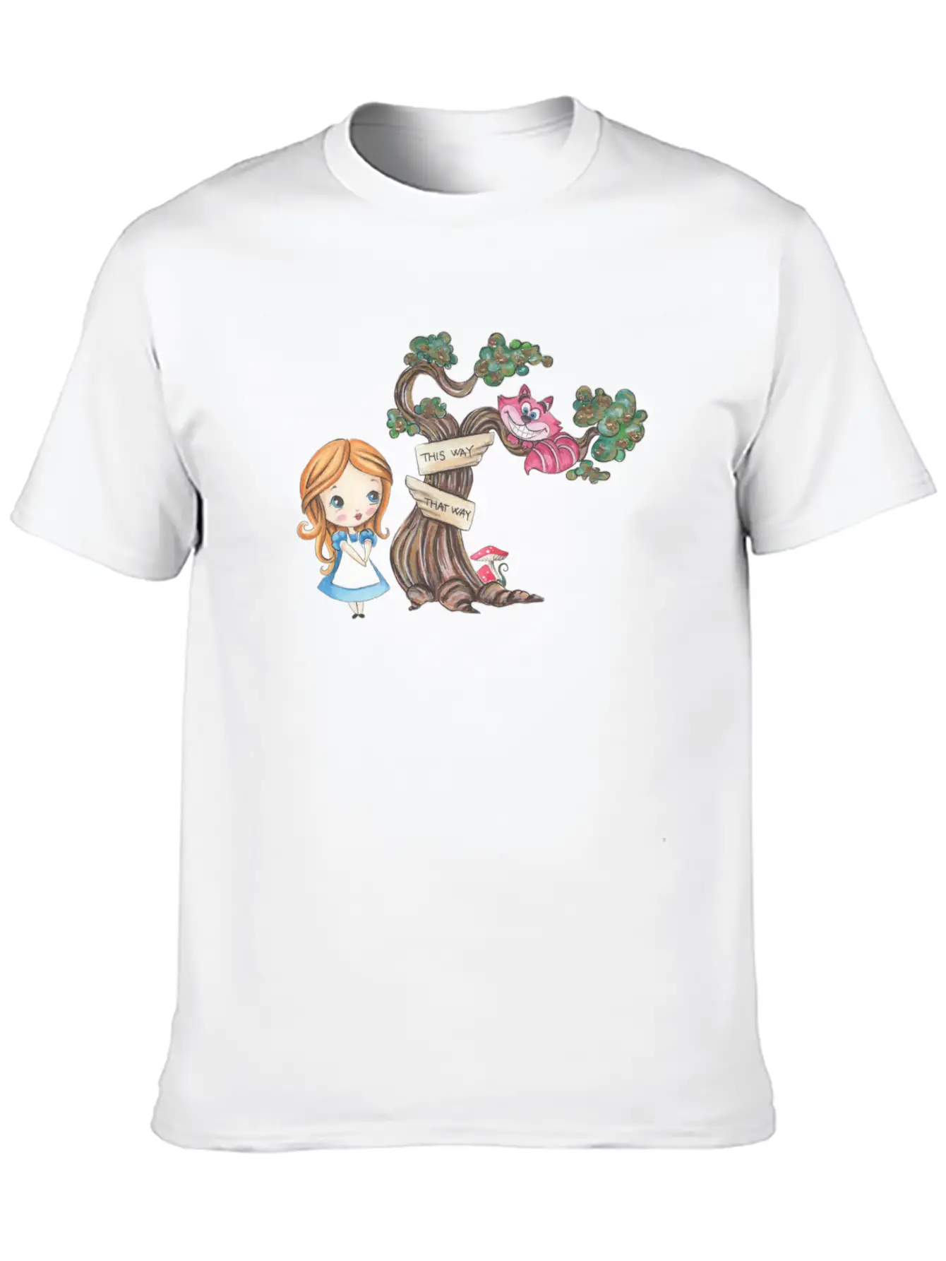 Alice And Cat Timeless Short Sleeve Tee – Comfy And Minimalist Design